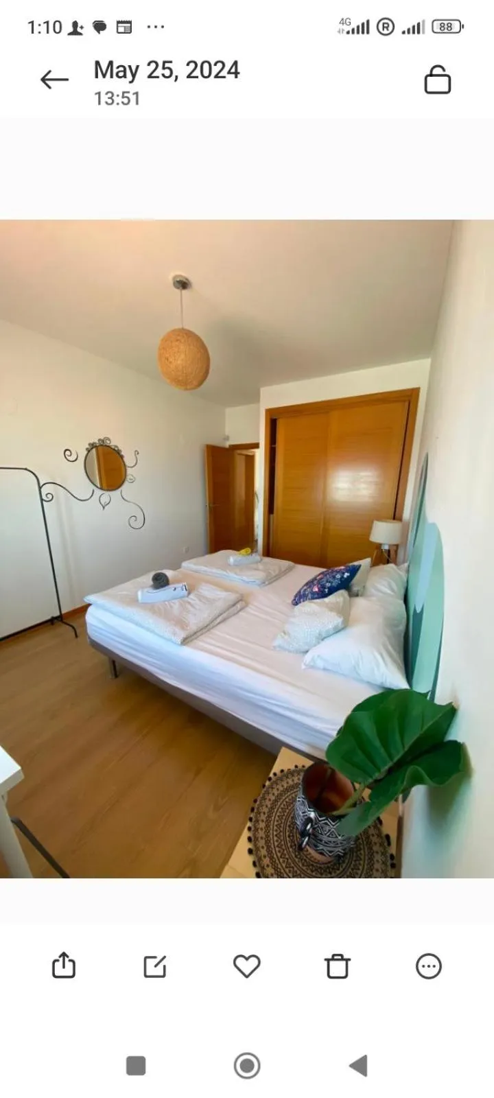 Bed in Arthouse Surf Ericeira