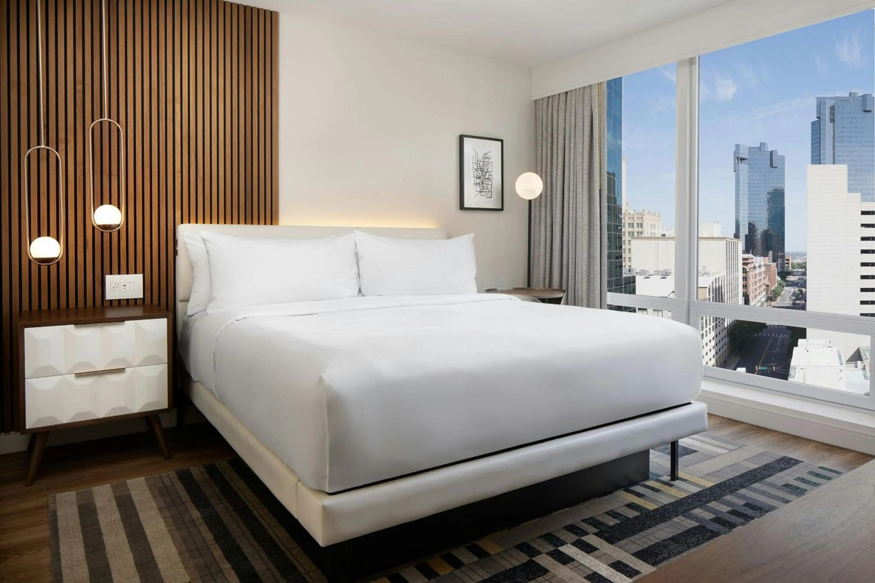 Bedroom, Bed in Le Meridien Fort Worth Downtown