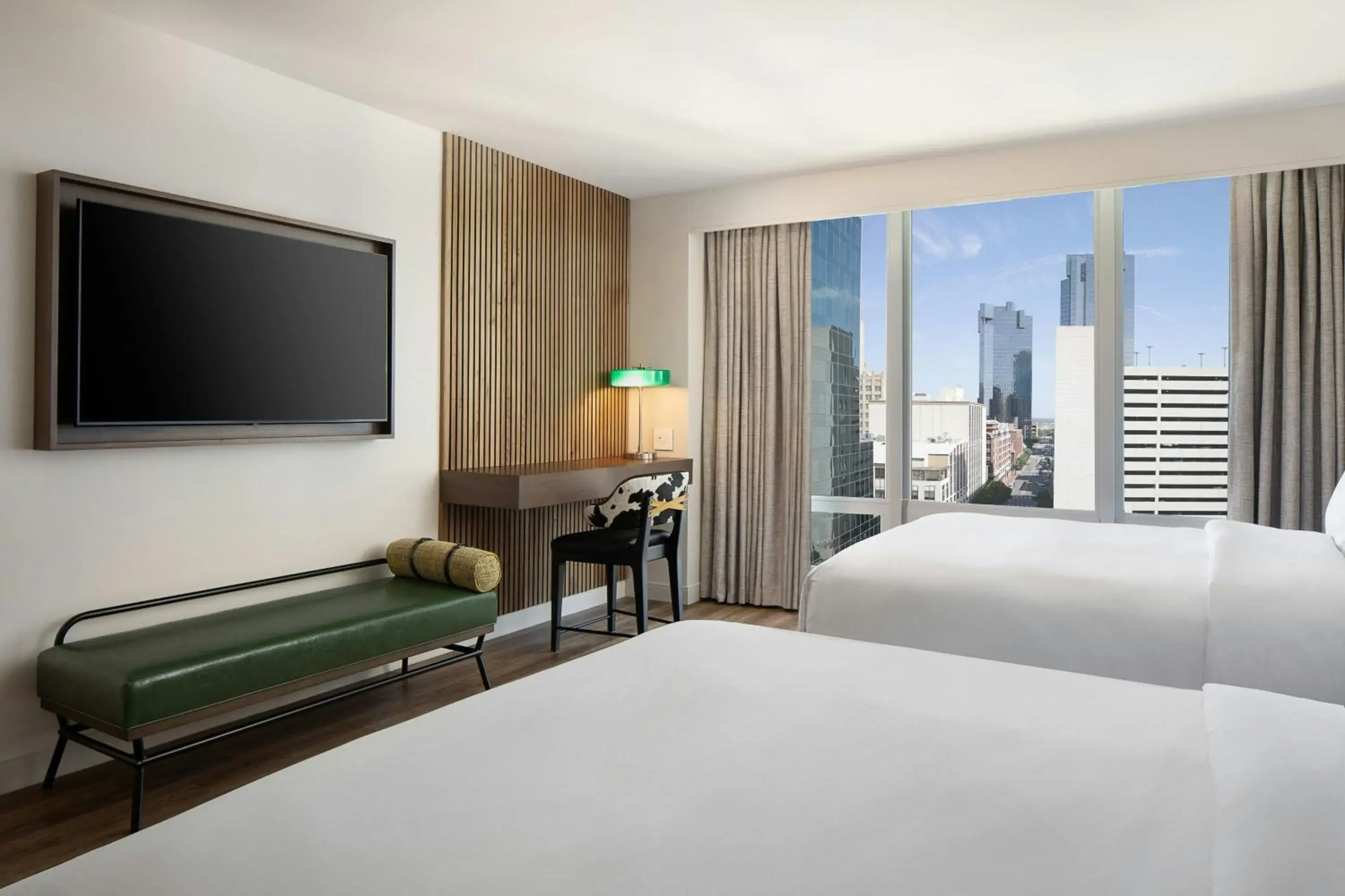 Corner Queen Room with Two Queen Beds in Le Meridien Fort Worth Downtown Corner Queen Room with Two Queen Beds in Le Meridien Fort Worth Downtown