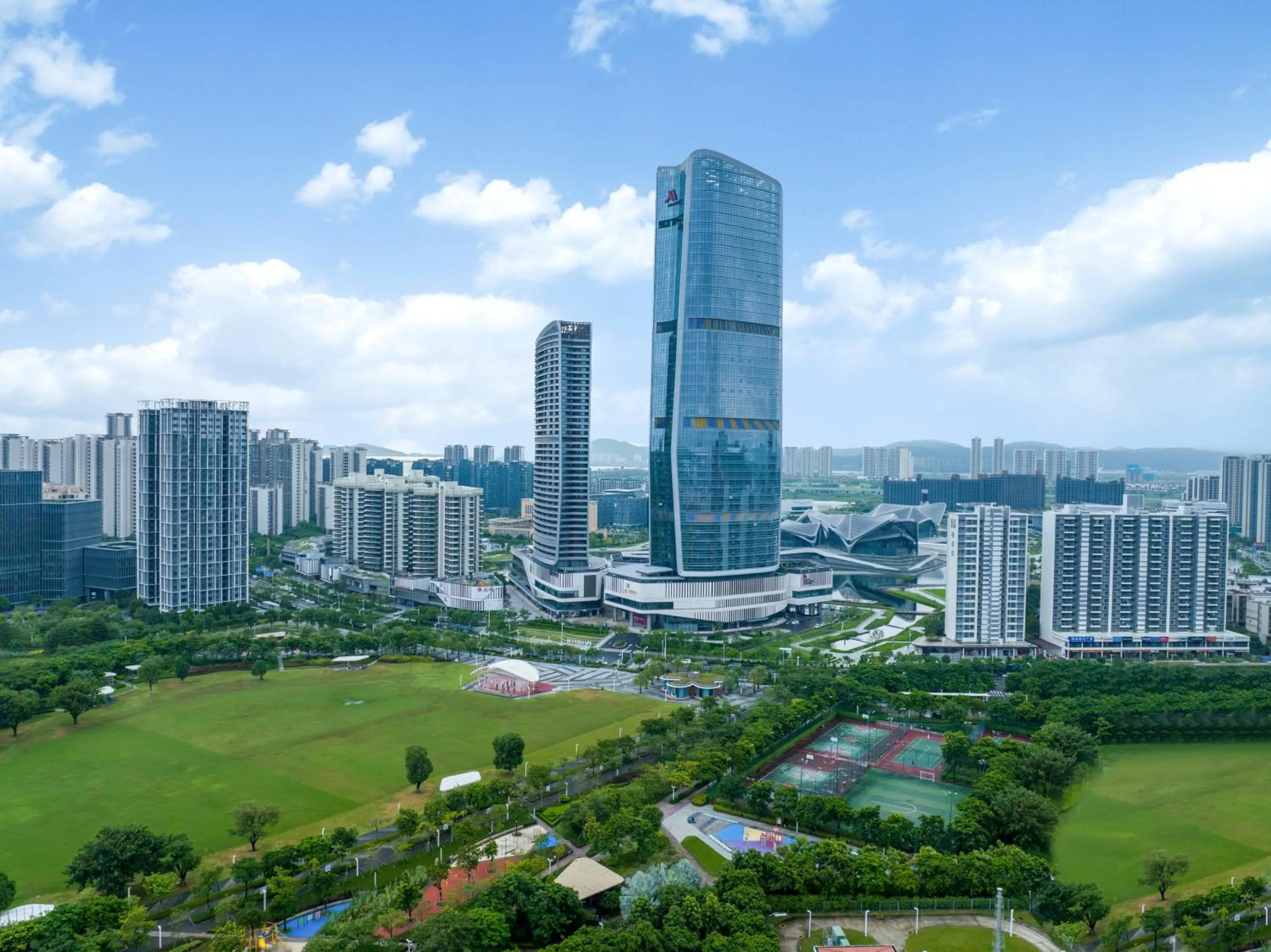 Property building in Zhuhai Marriott Hotel Jinwan