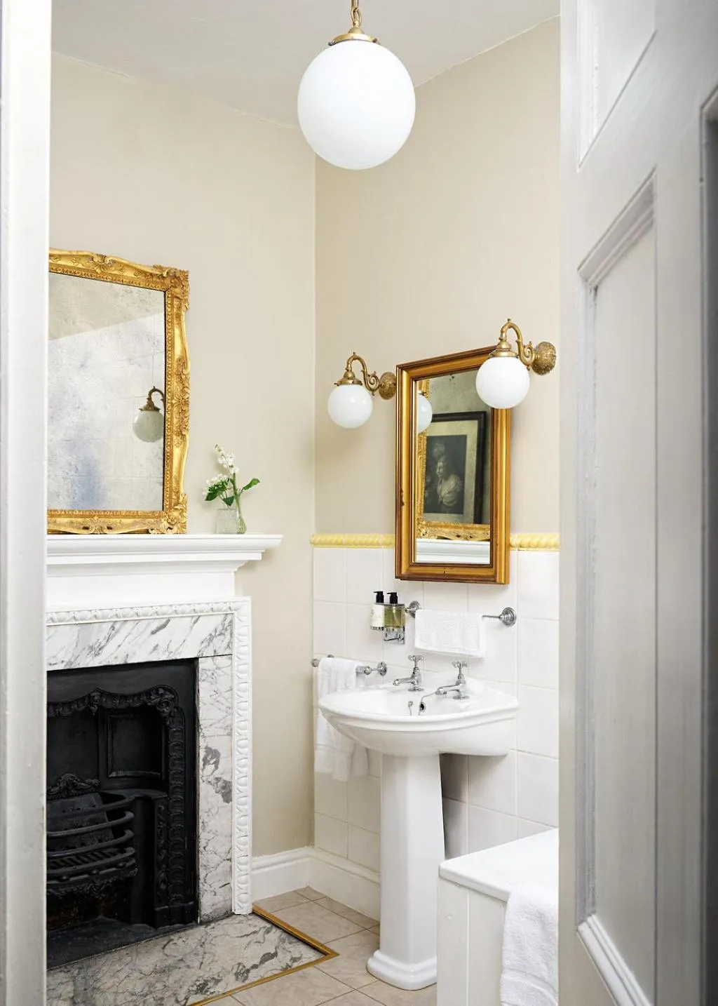 Bathroom in Chilston Park Hotel