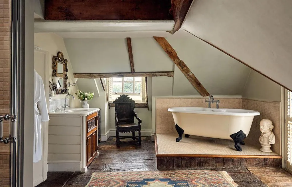 Bathroom in Chilston Park Hotel