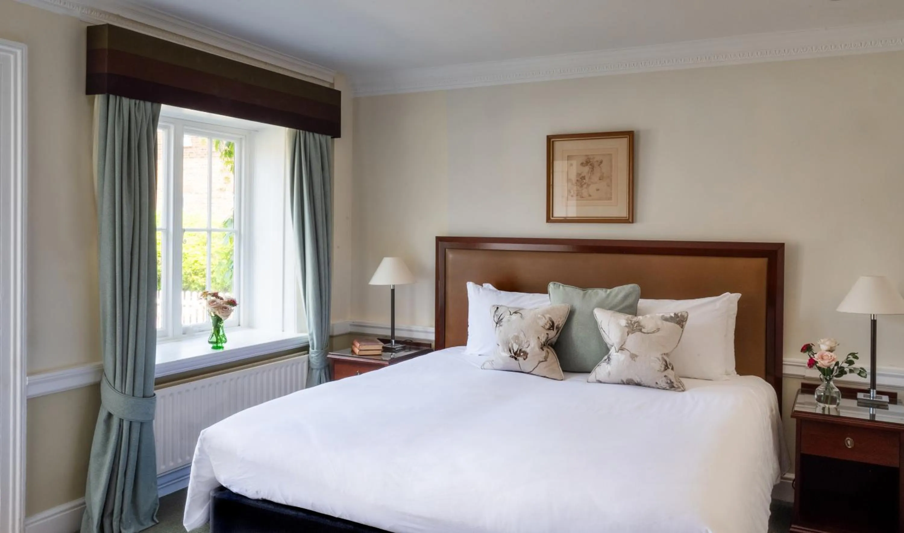 Bedroom, Bed in Chilston Park Hotel