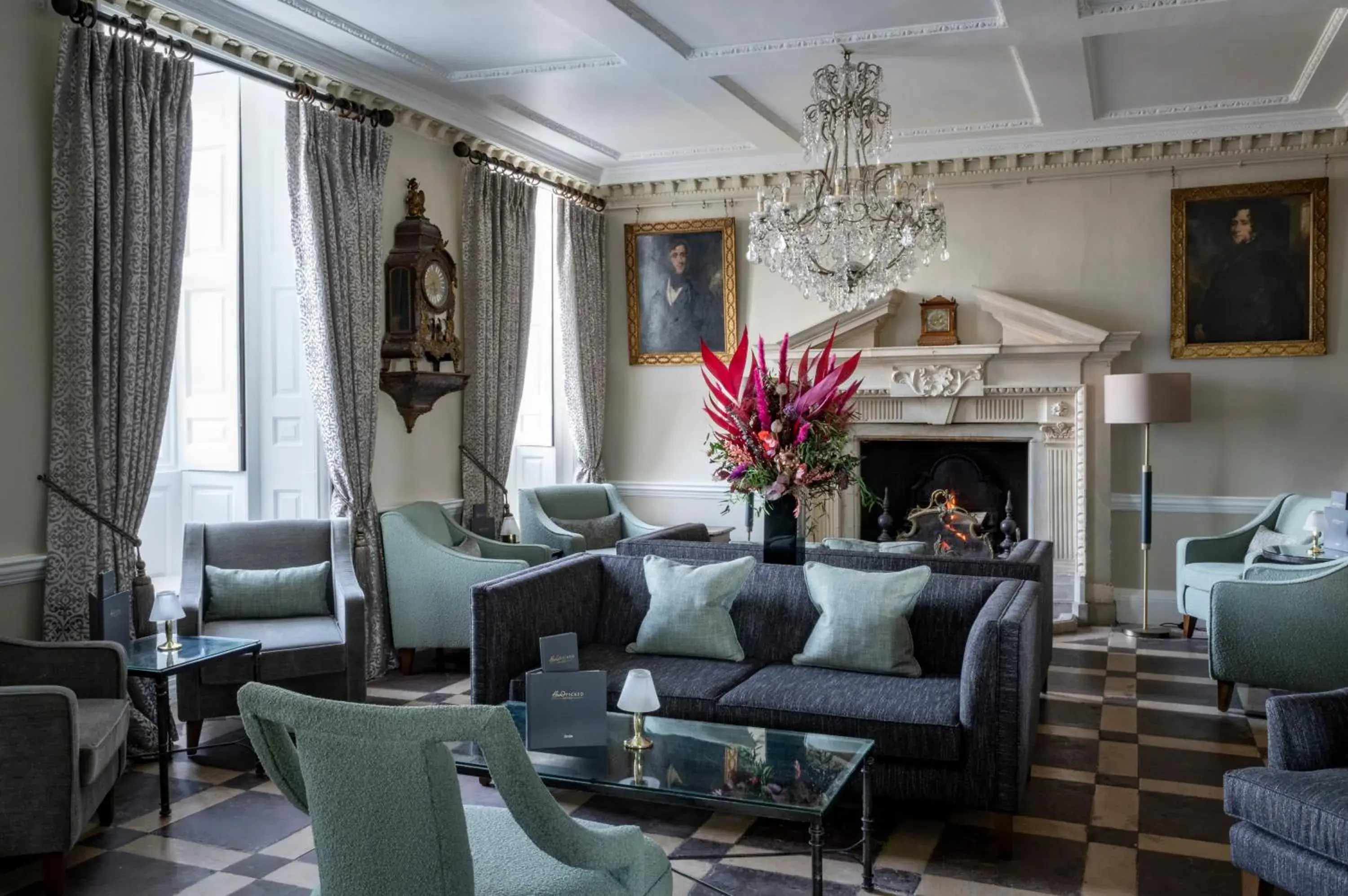 Living room in Chilston Park Hotel Living room in Chilston Park Hotel