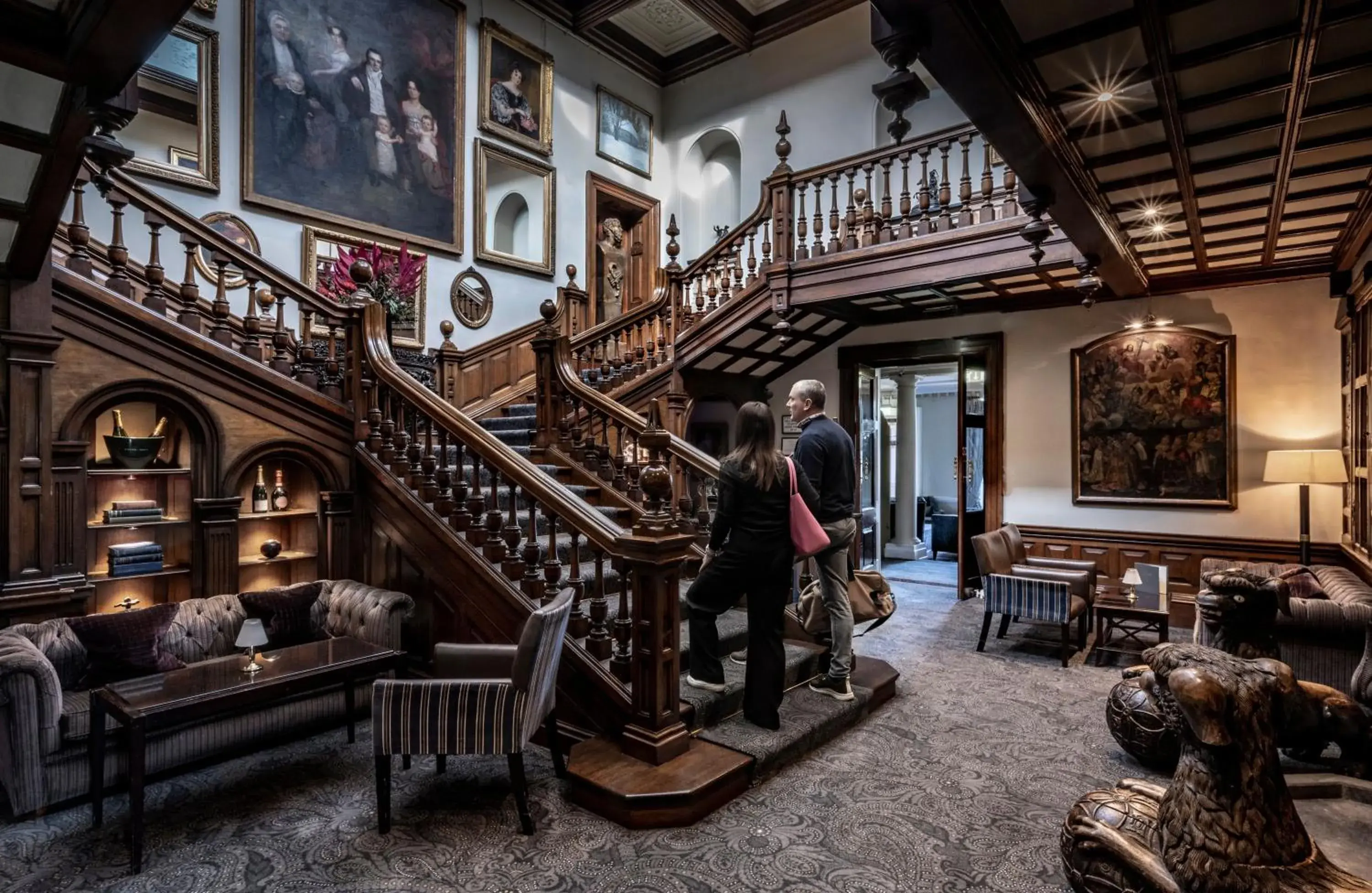 Lounge or bar in Chilston Park Hotel Lounge or bar in Chilston Park Hotel