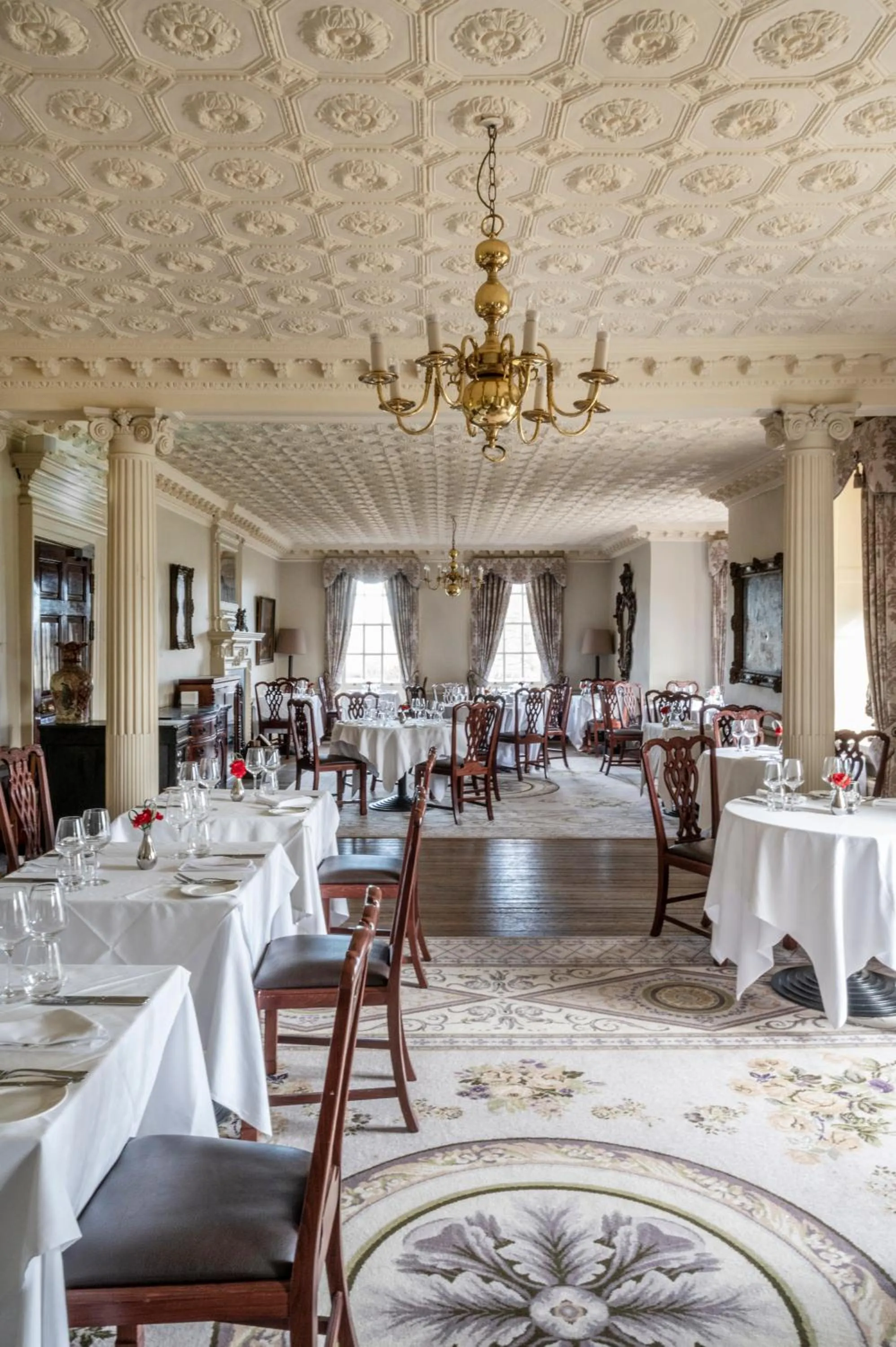 Restaurant/places to eat in Chilston Park Hotel