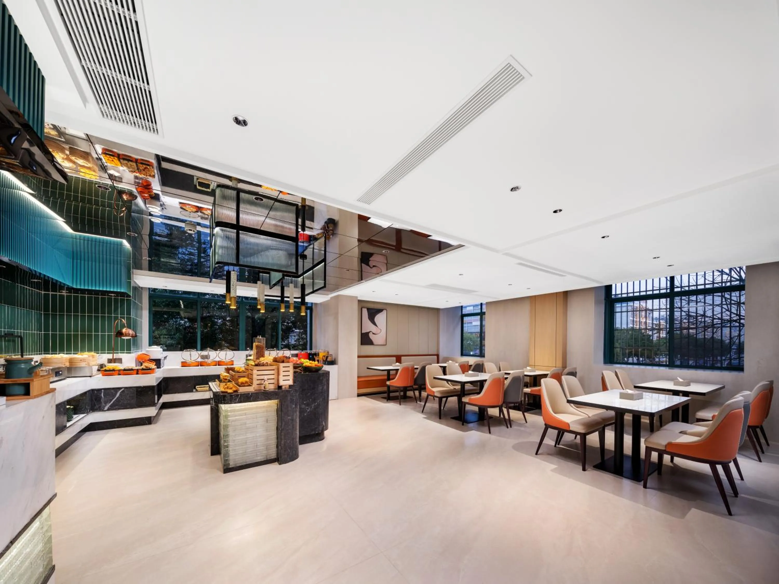 Restaurant/places to eat in Yiwu Defeng Hotel