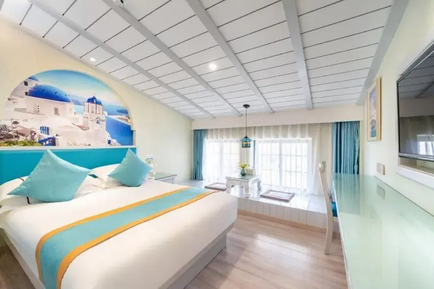 Bed in Yiwu Defeng Hotel Bed in Yiwu Defeng Hotel