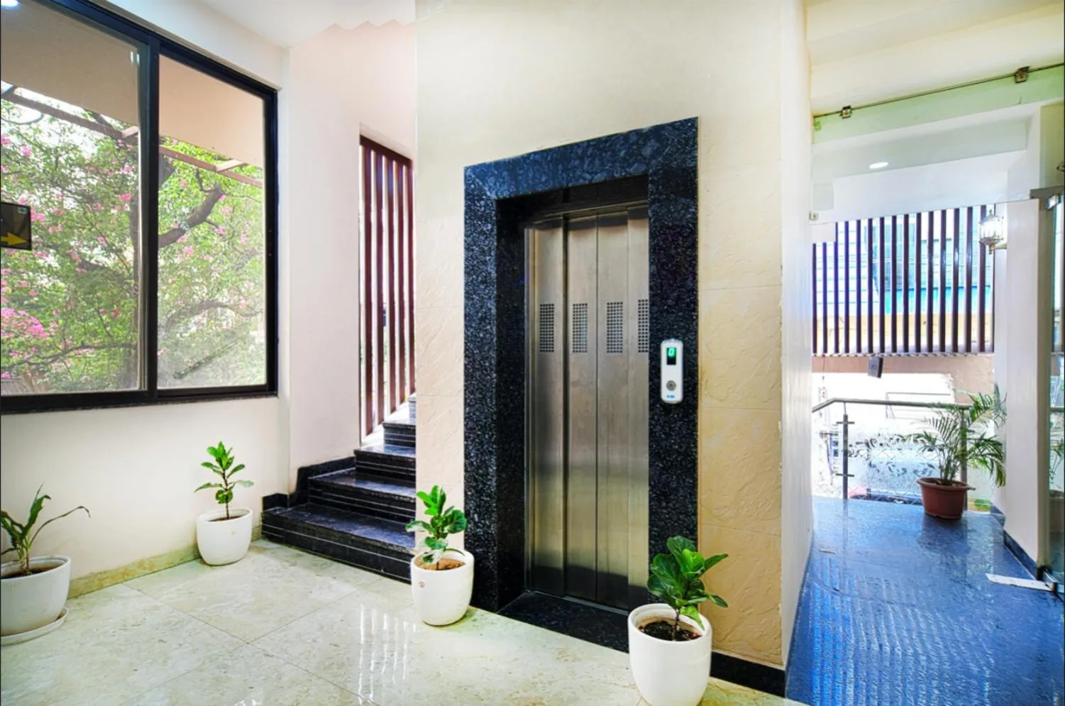 elevator in The Grand Tara