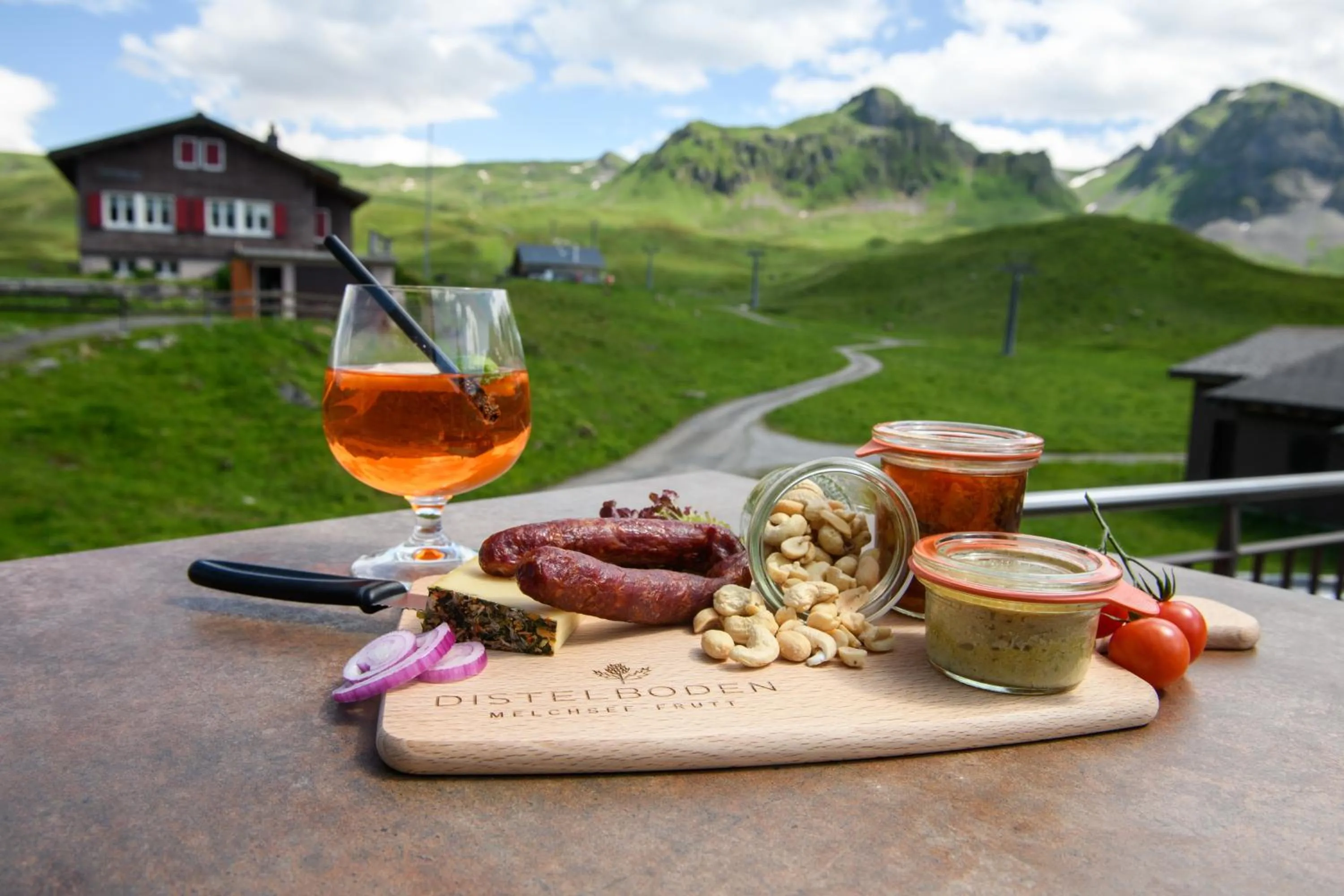 Food in Berghotel Distelboden