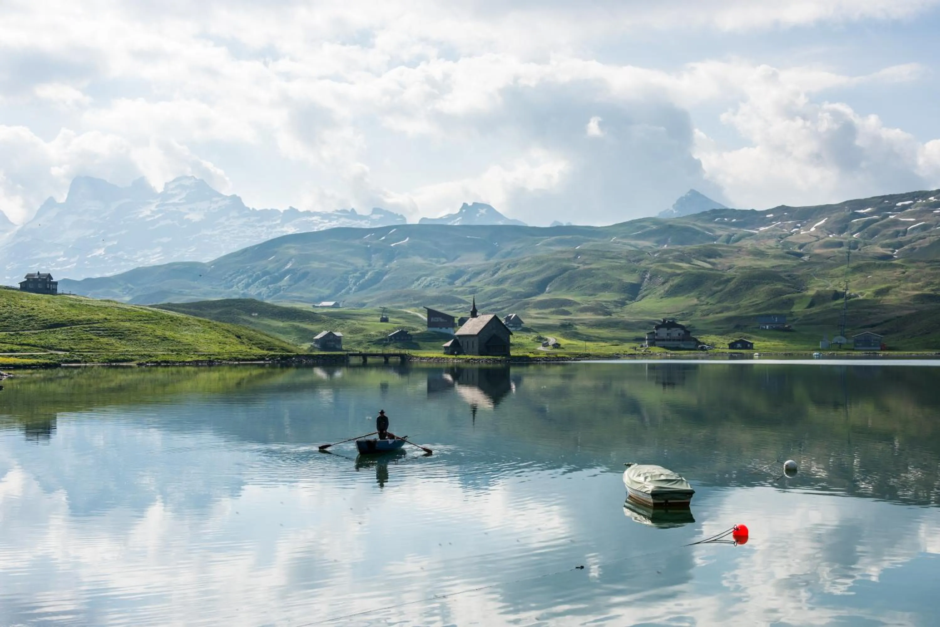 Natural landscape in Berghotel Distelboden