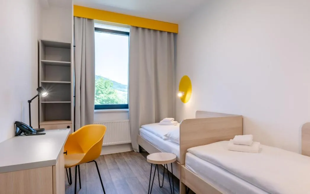 Bed in Hotel Active Stadium