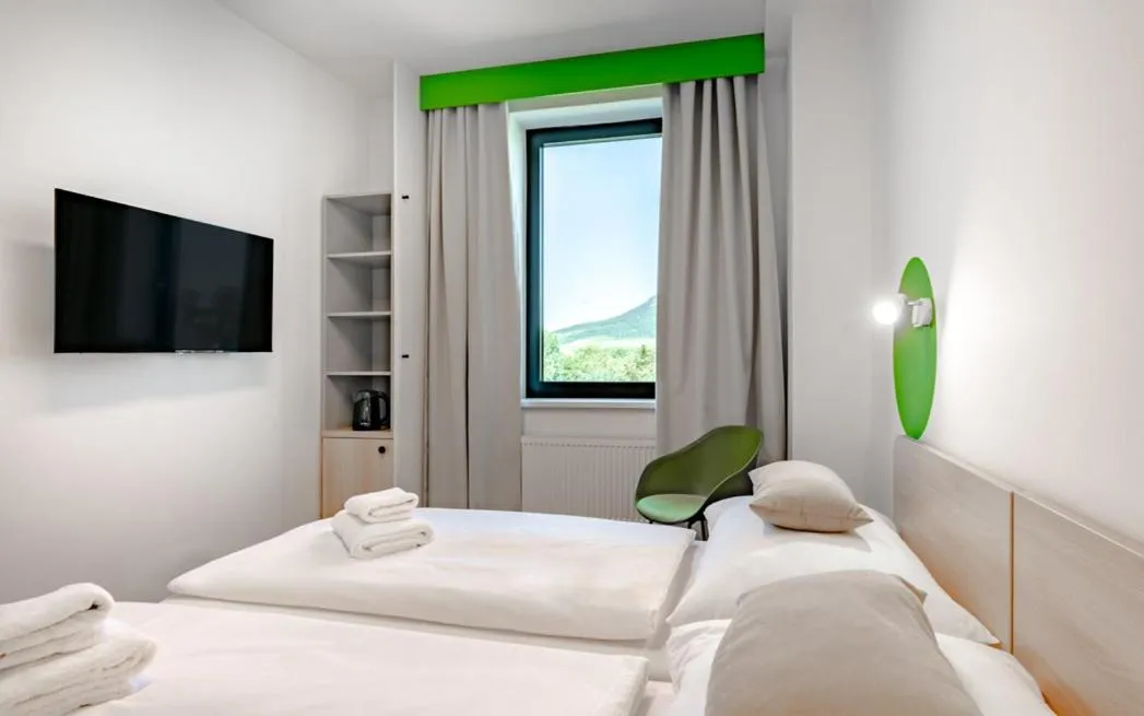 Bed in Hotel Active Stadium