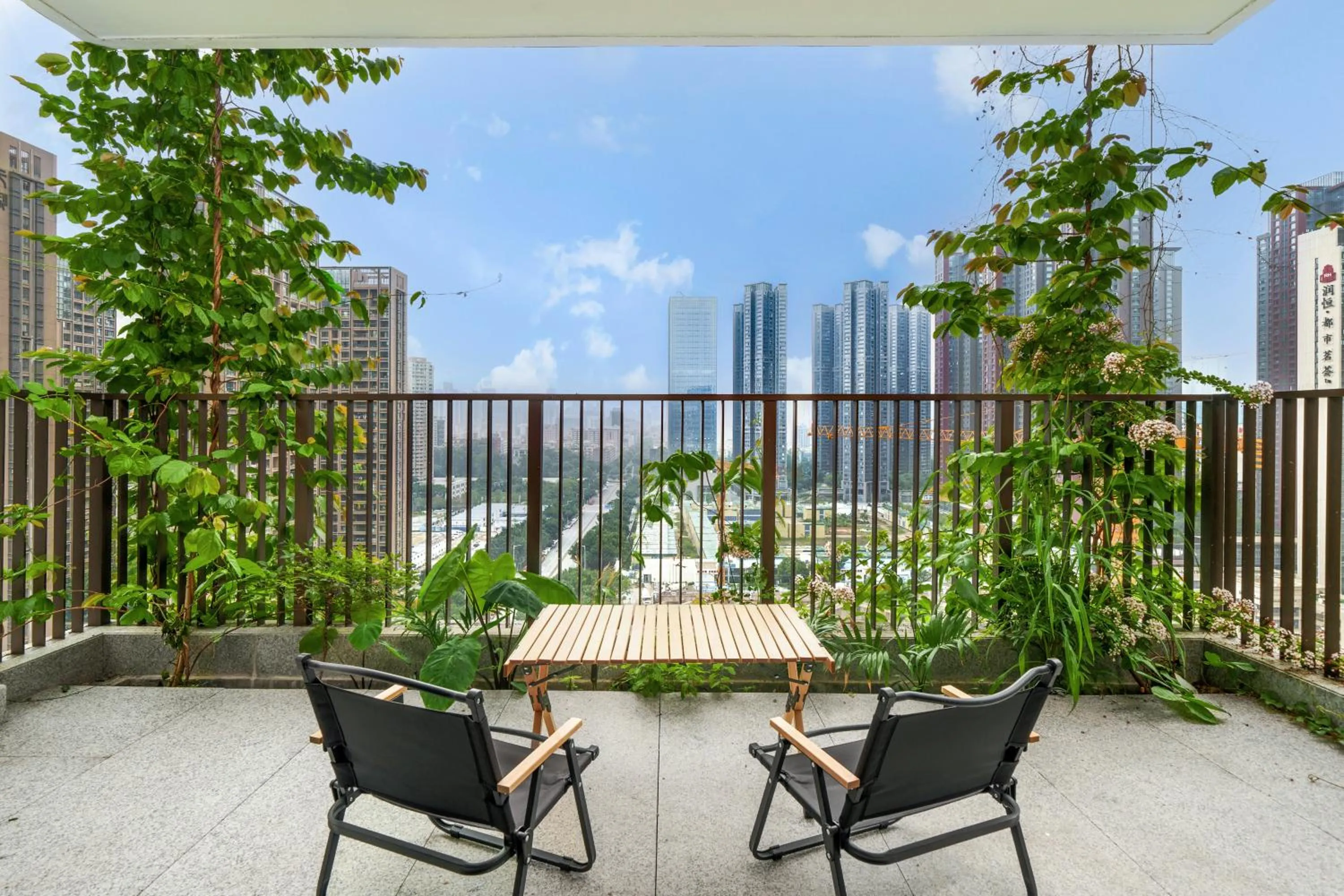 View (from property/room) in Wutong Hotel Apartment Bao'an Center