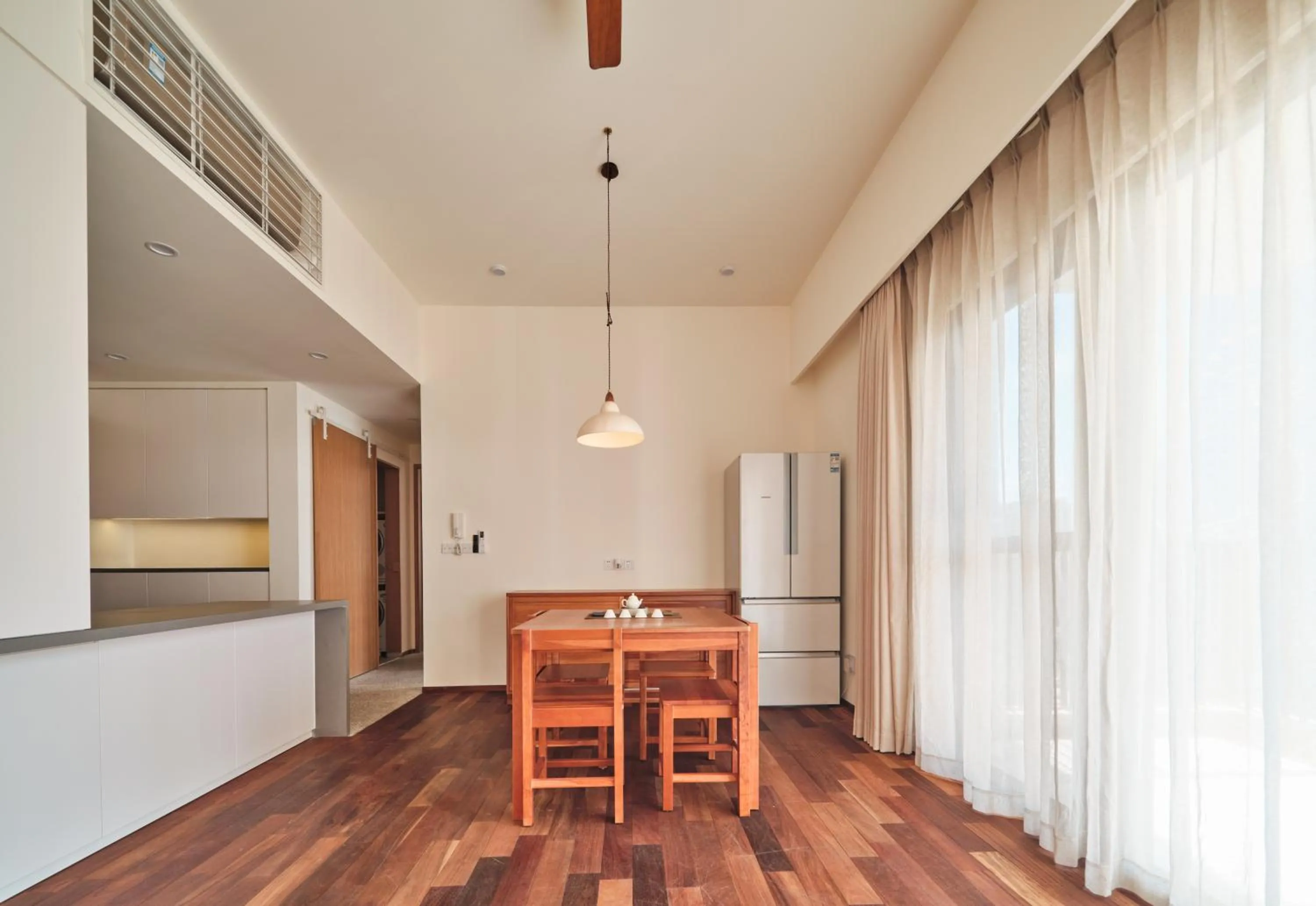 Living room in Wutong Hotel Apartment Bao'an Center