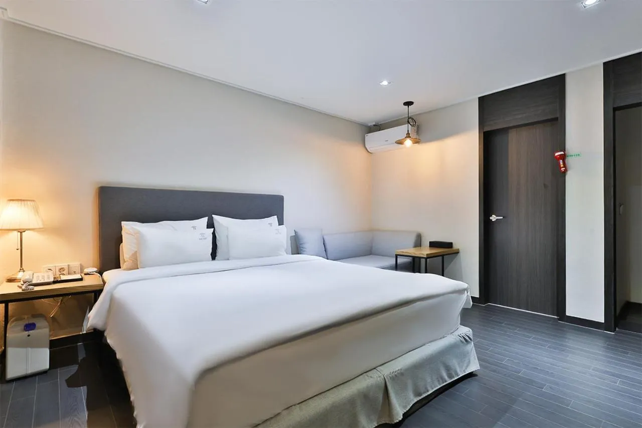 Bed in The First Hotel