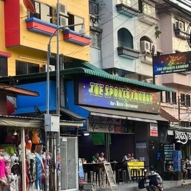 Property building in The Sports Lounge