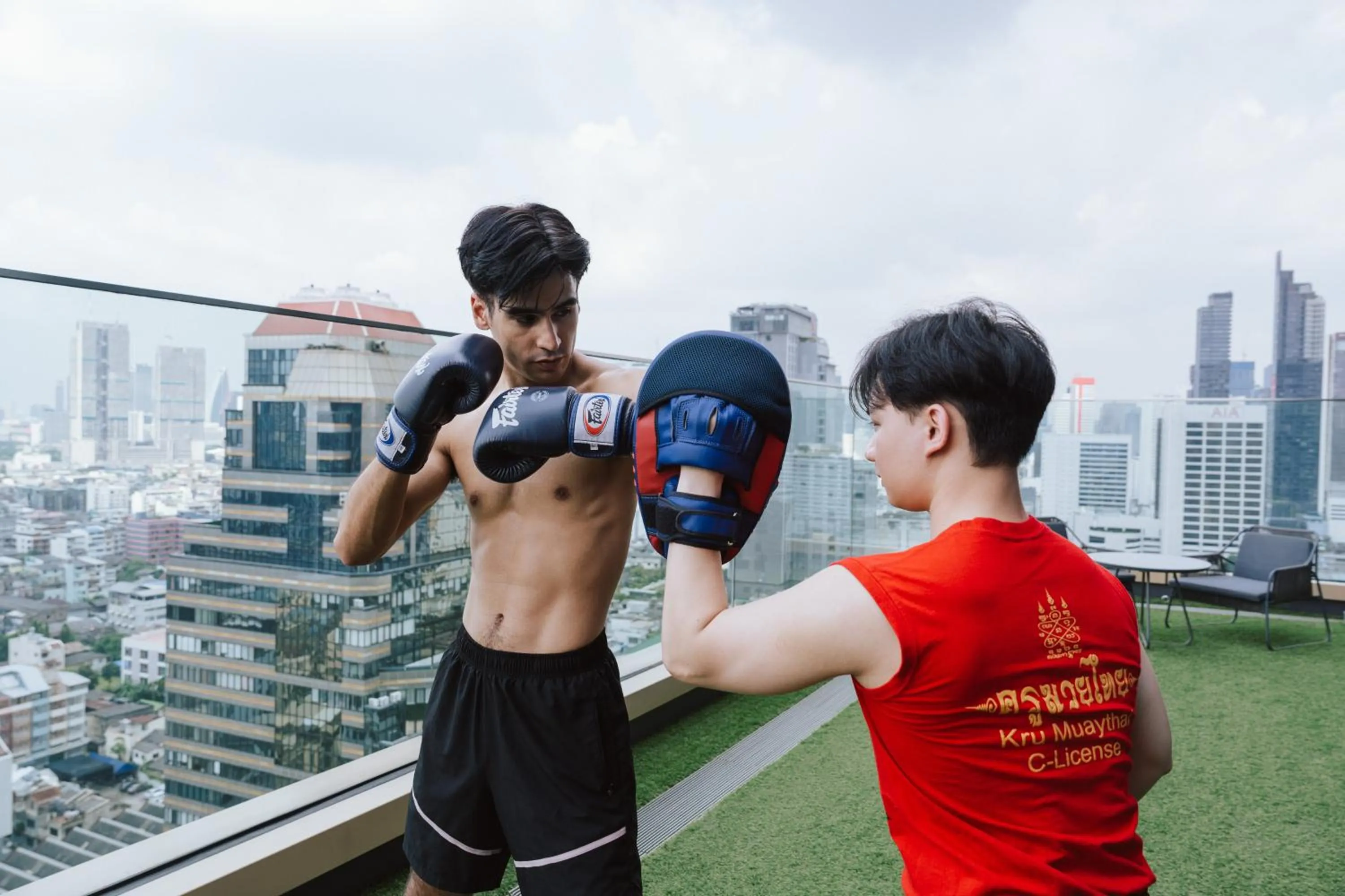 Fitness centre/facilities in Grande Centre Point Surawong Bangkok