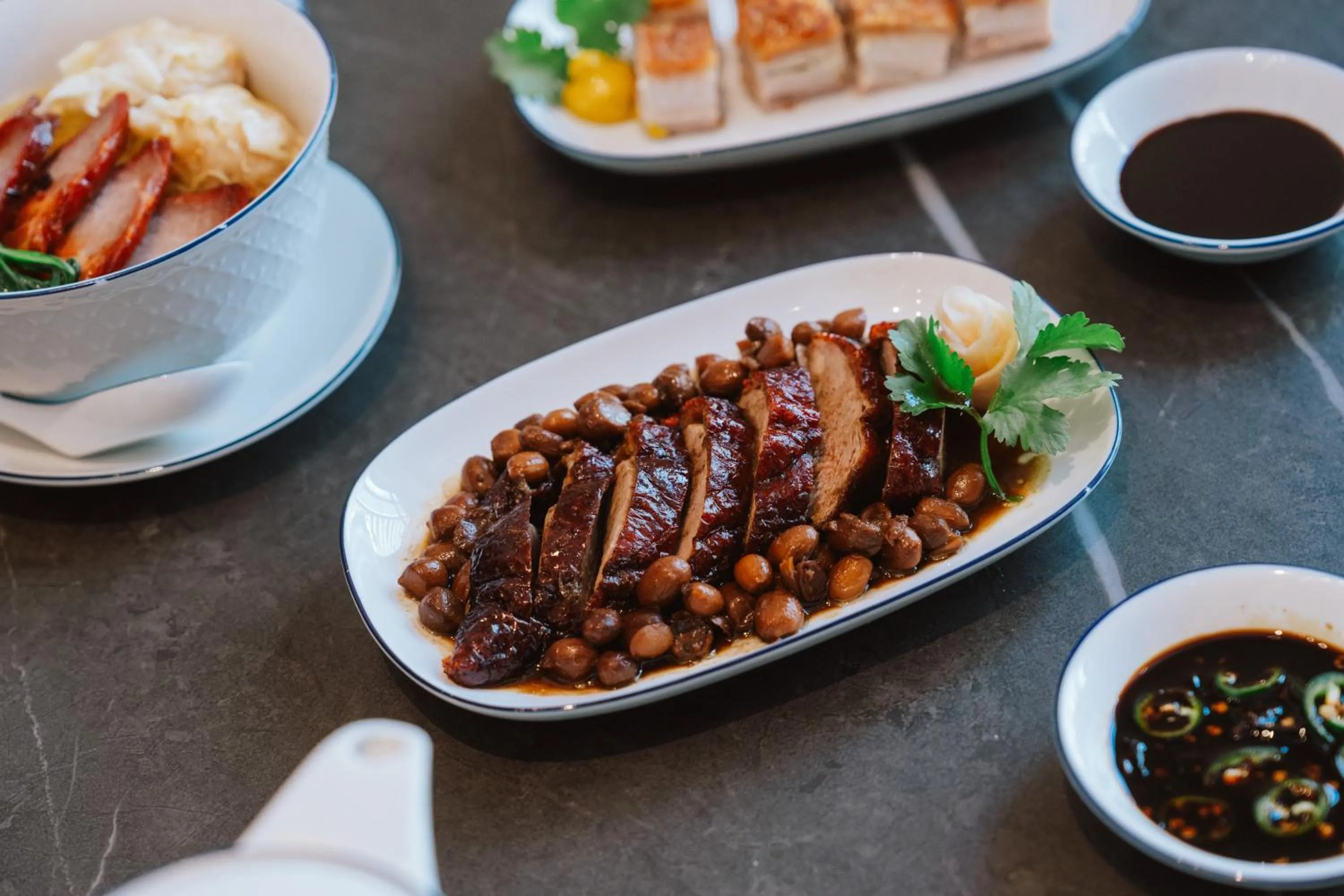 Food and drinks in Grande Centre Point Surawong Bangkok