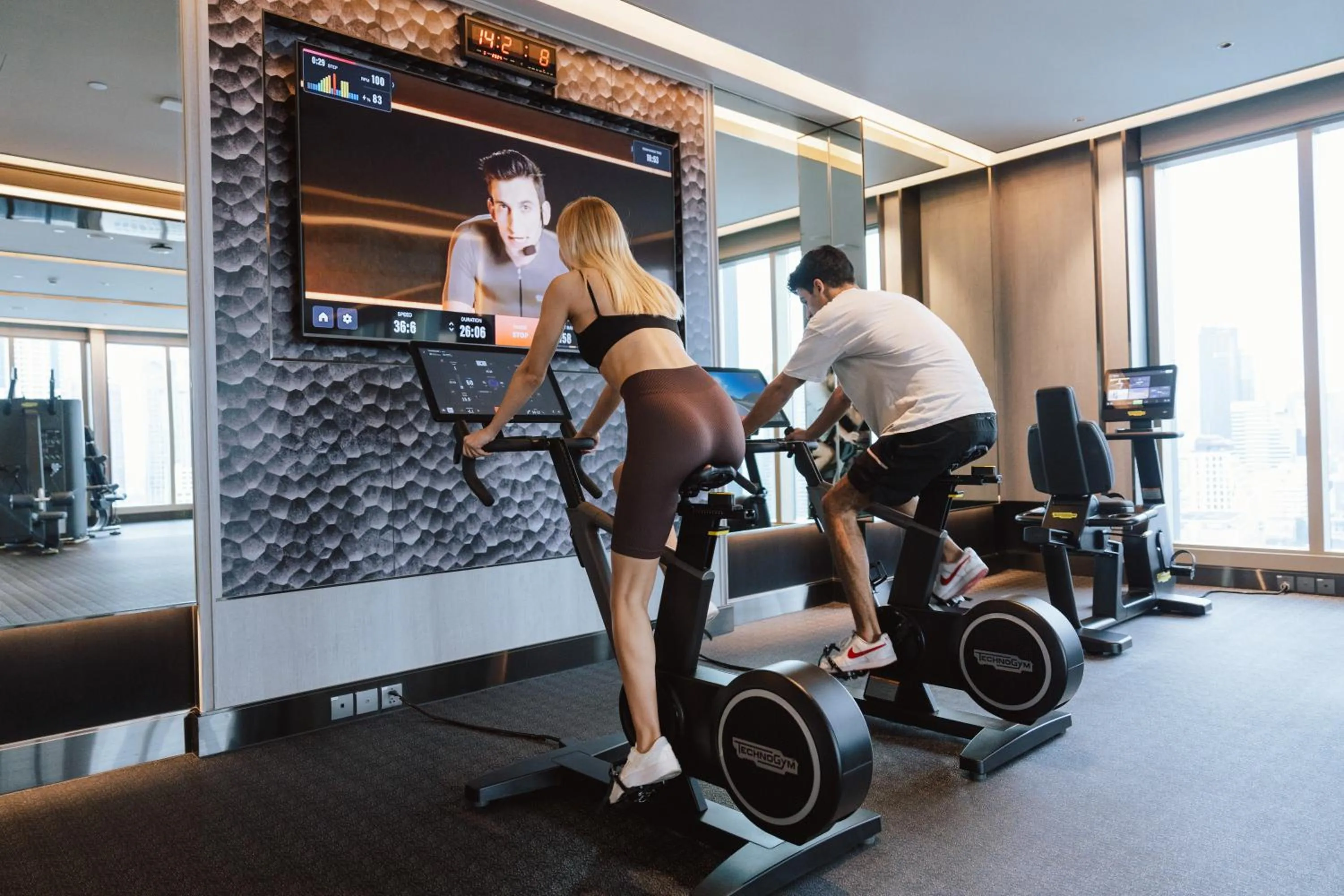 Fitness centre/facilities in Grande Centre Point Surawong Bangkok