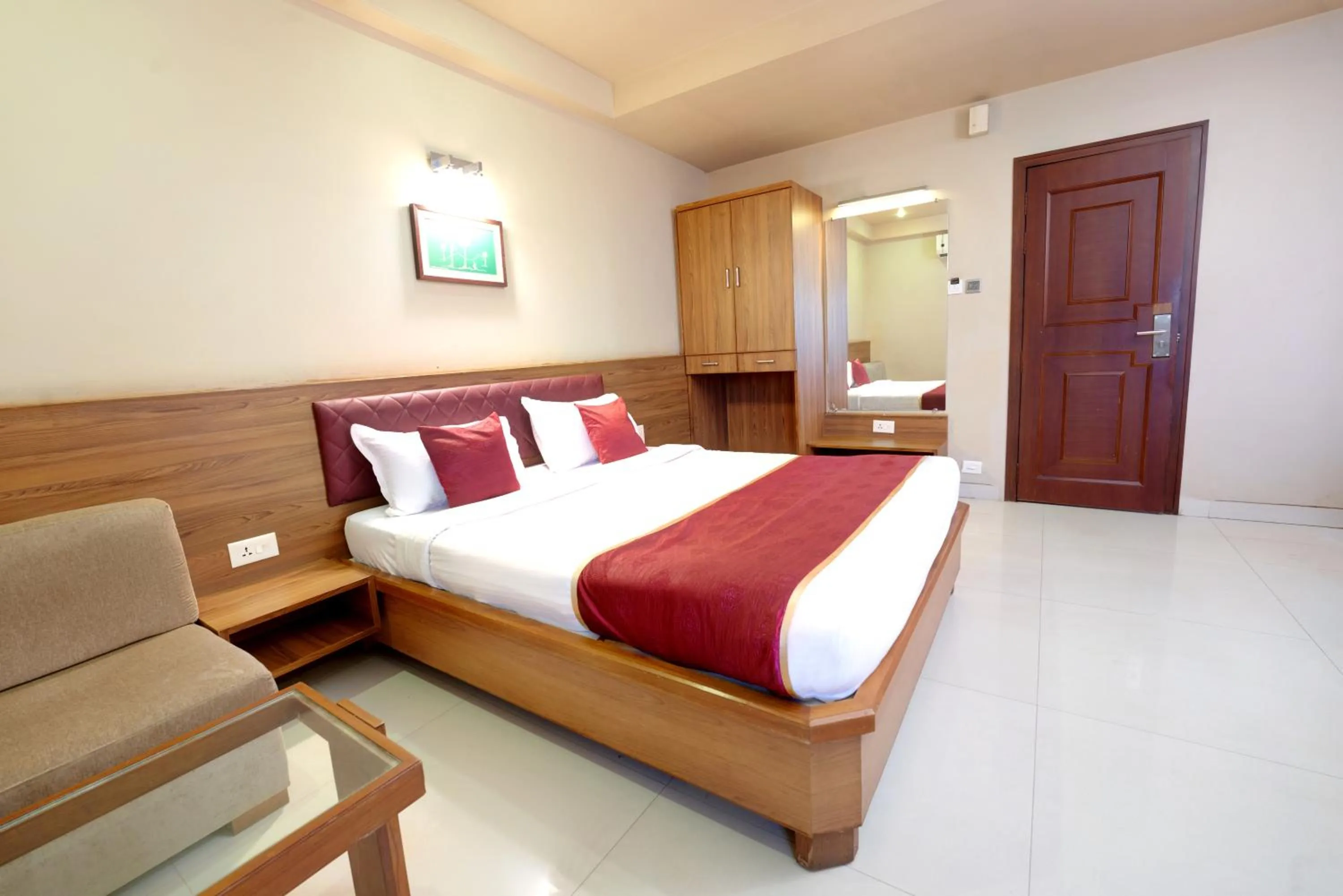 Photo of the whole room, Bed in Hotel Prestige, Mangalore