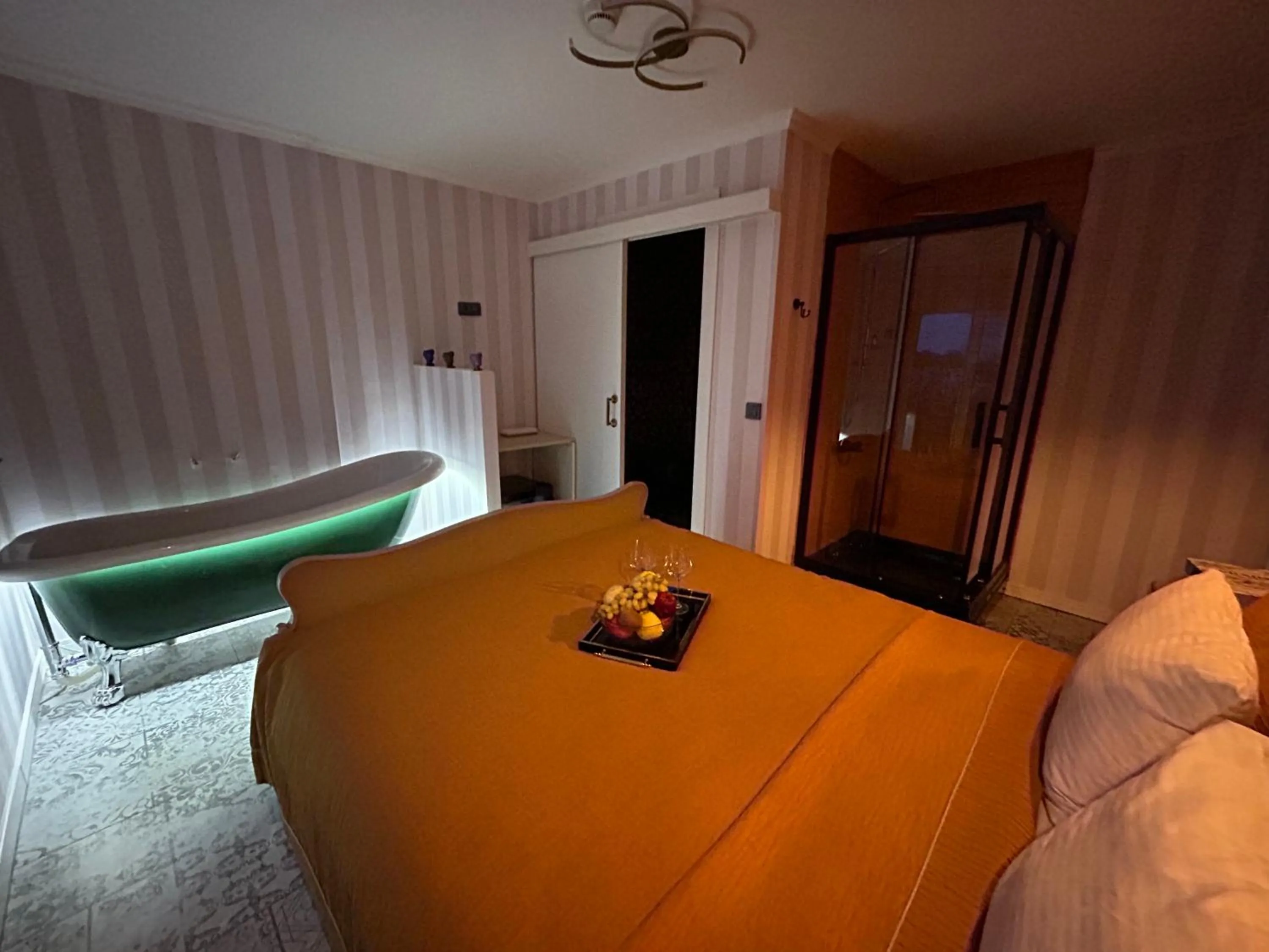 Bed in Portofino Urla Boutique Hotel