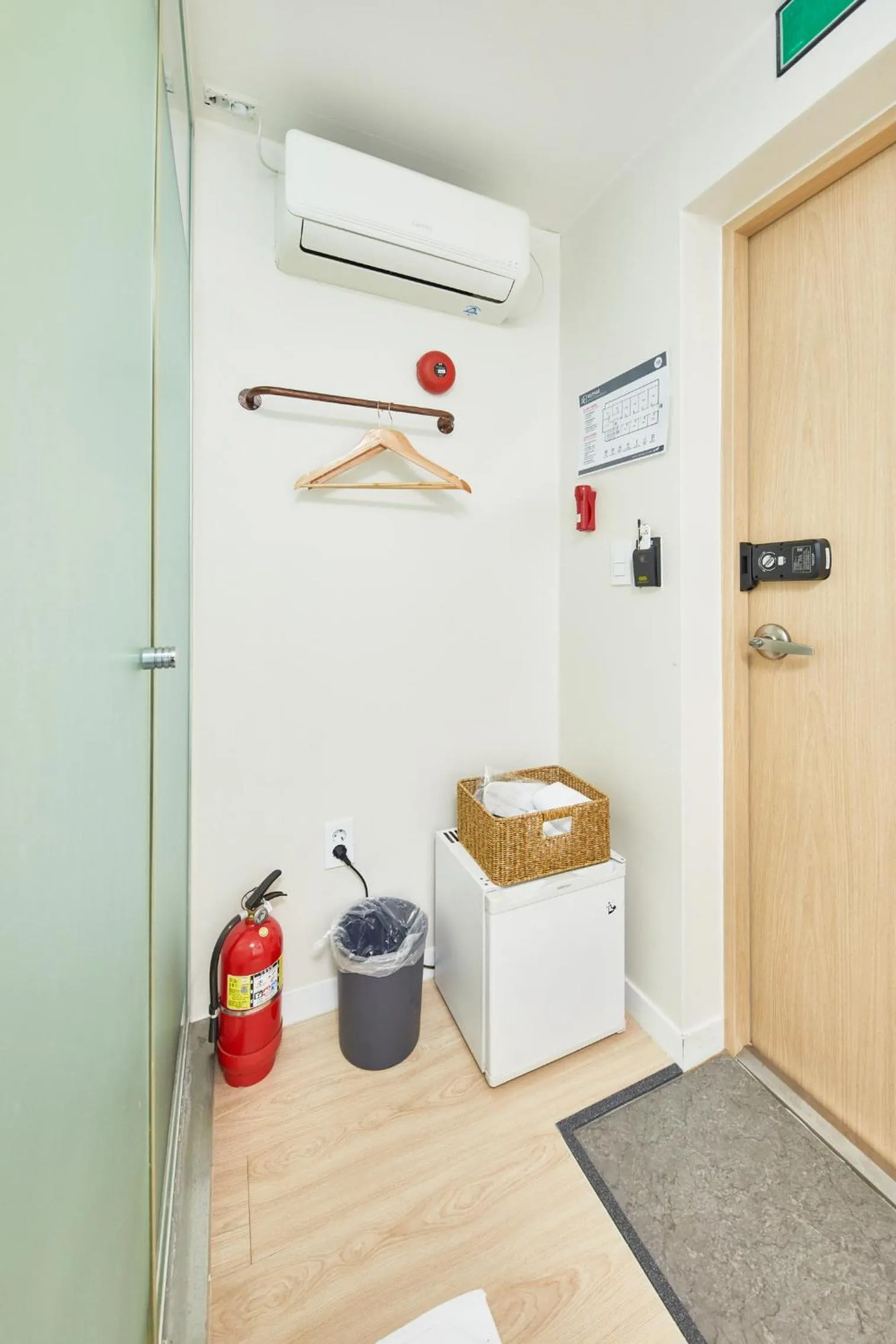 Decorative detail in 123 Hostel