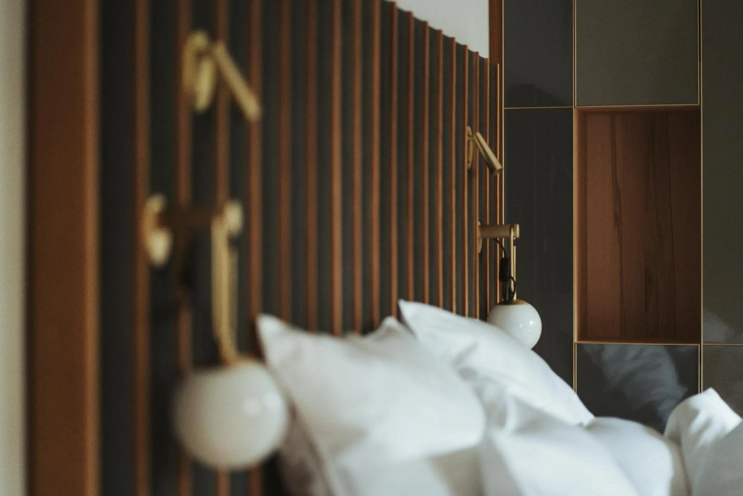 Bed in Arthotel Lasserhaus