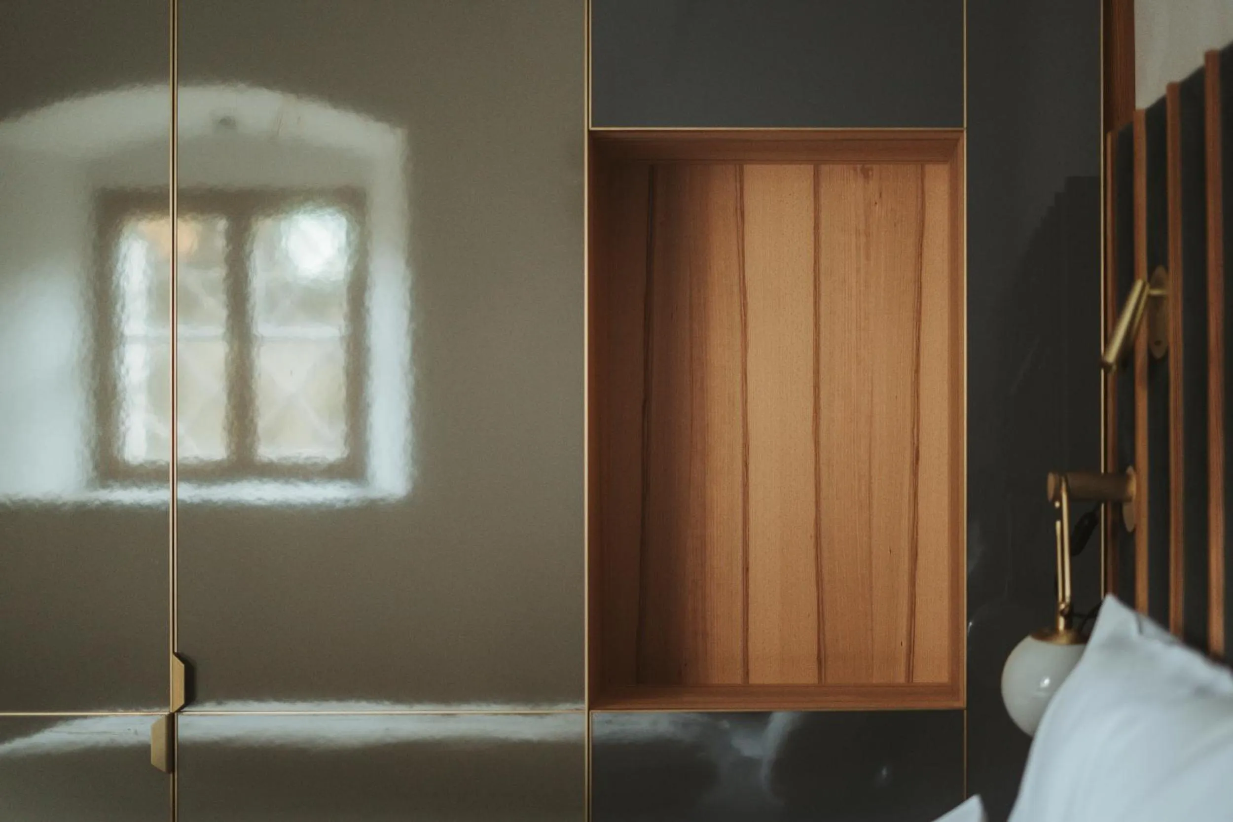 Bed in Arthotel Lasserhaus