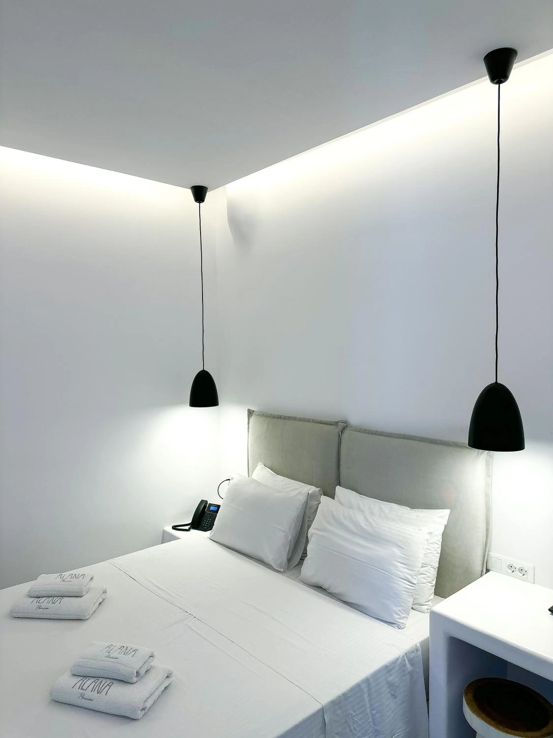 Bed in Alana Mykonos