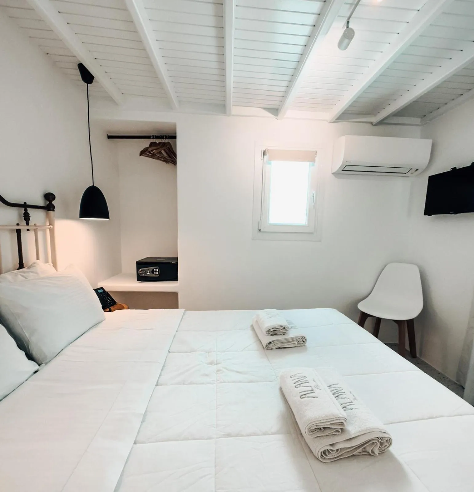 Bed in Alana Mykonos