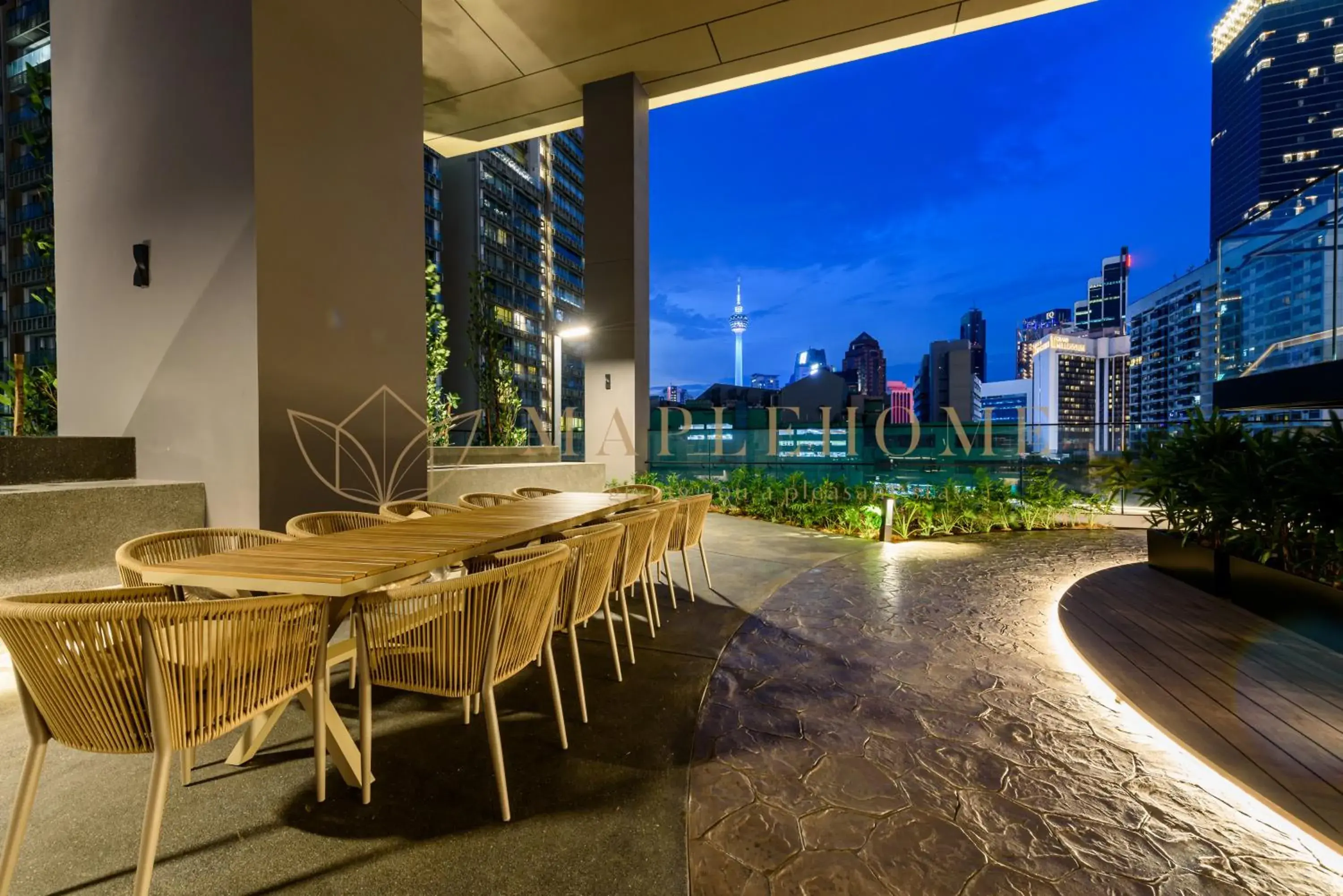 Seating area in Axon Premier Suites Kuala Lumpur Seating area in Axon Premier Suites Kuala Lumpur