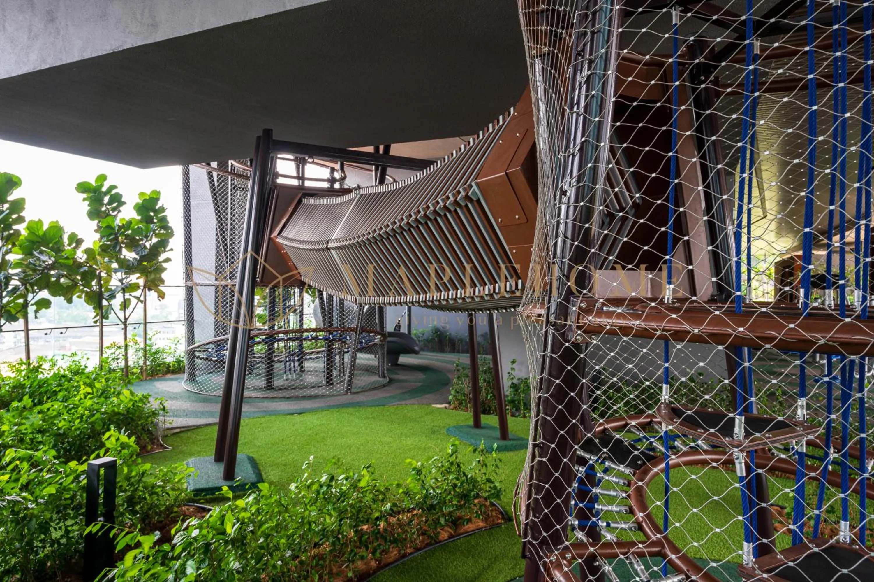 Children play ground in Axon Premier Suites Kuala Lumpur