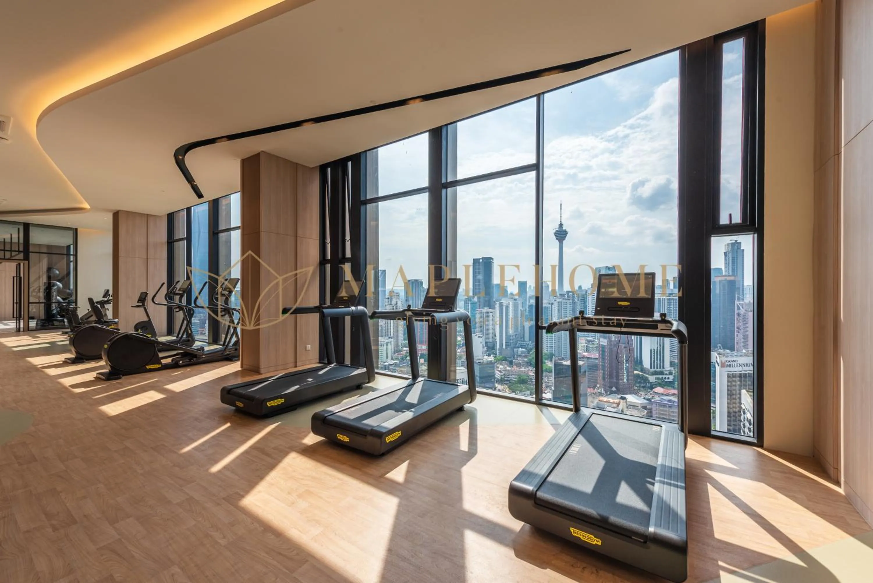 Fitness centre/facilities in Axon Premier Suites Kuala Lumpur