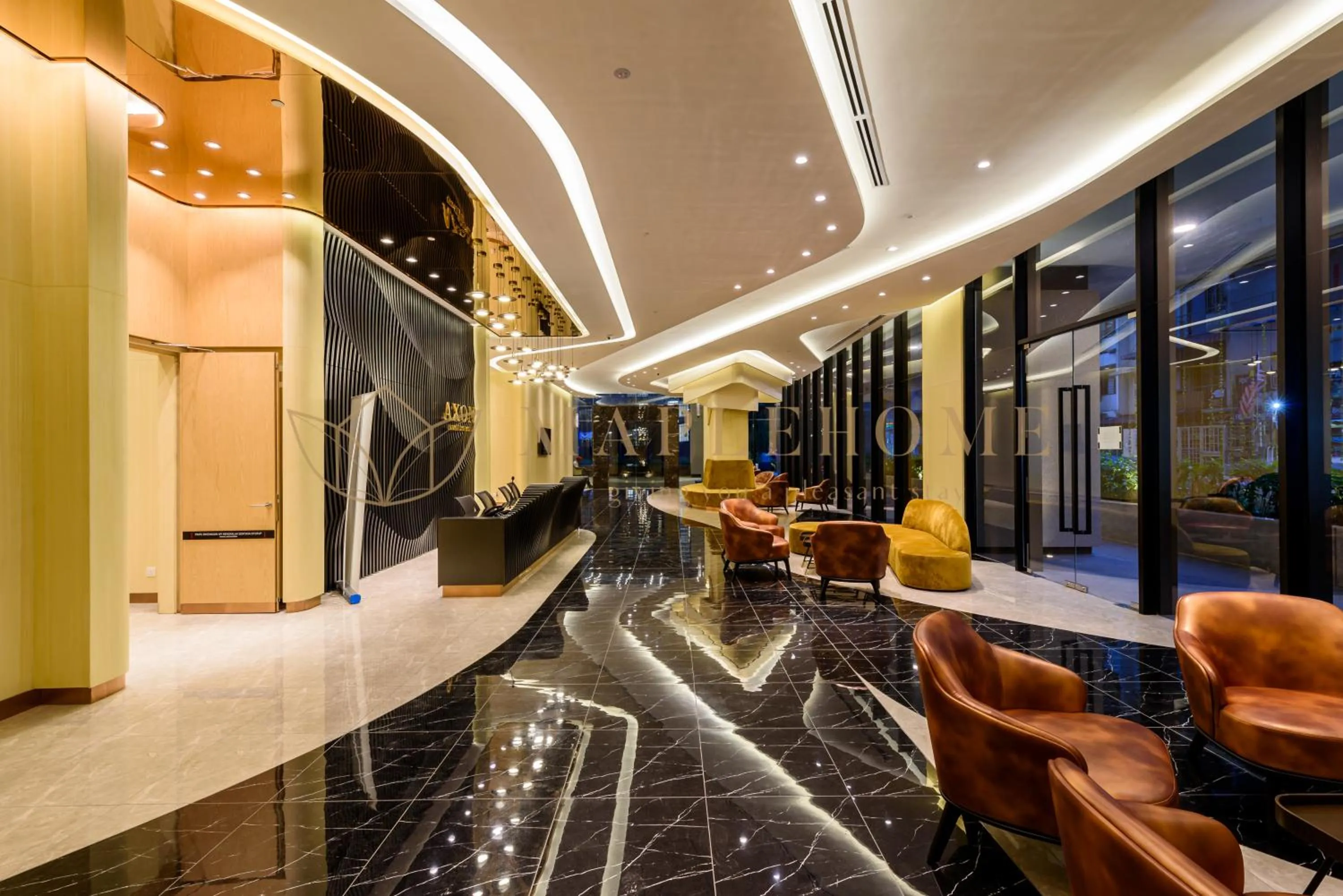 Lobby or reception in Axon Premier Suites Kuala Lumpur
