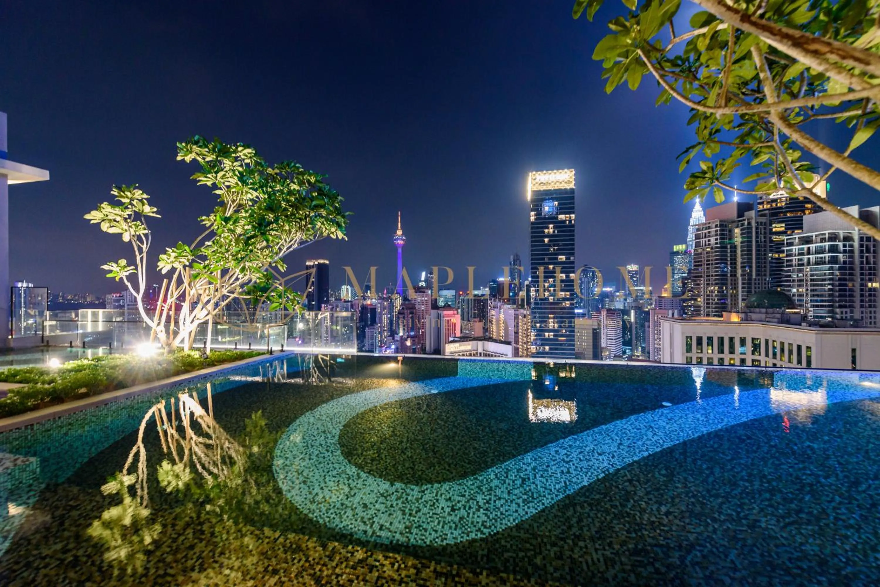 City view in Axon Premier Suites Kuala Lumpur