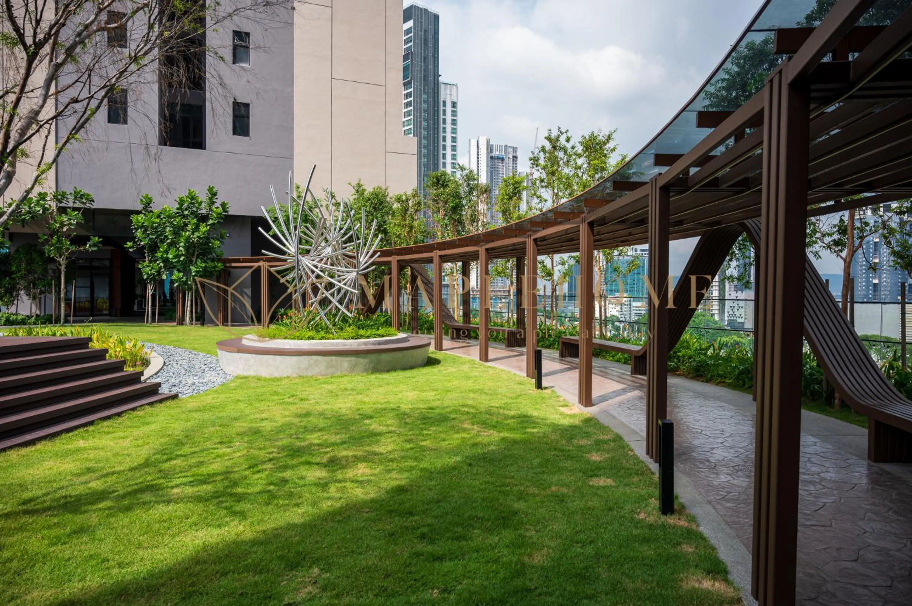 Garden in Axon Premier Suites Kuala Lumpur