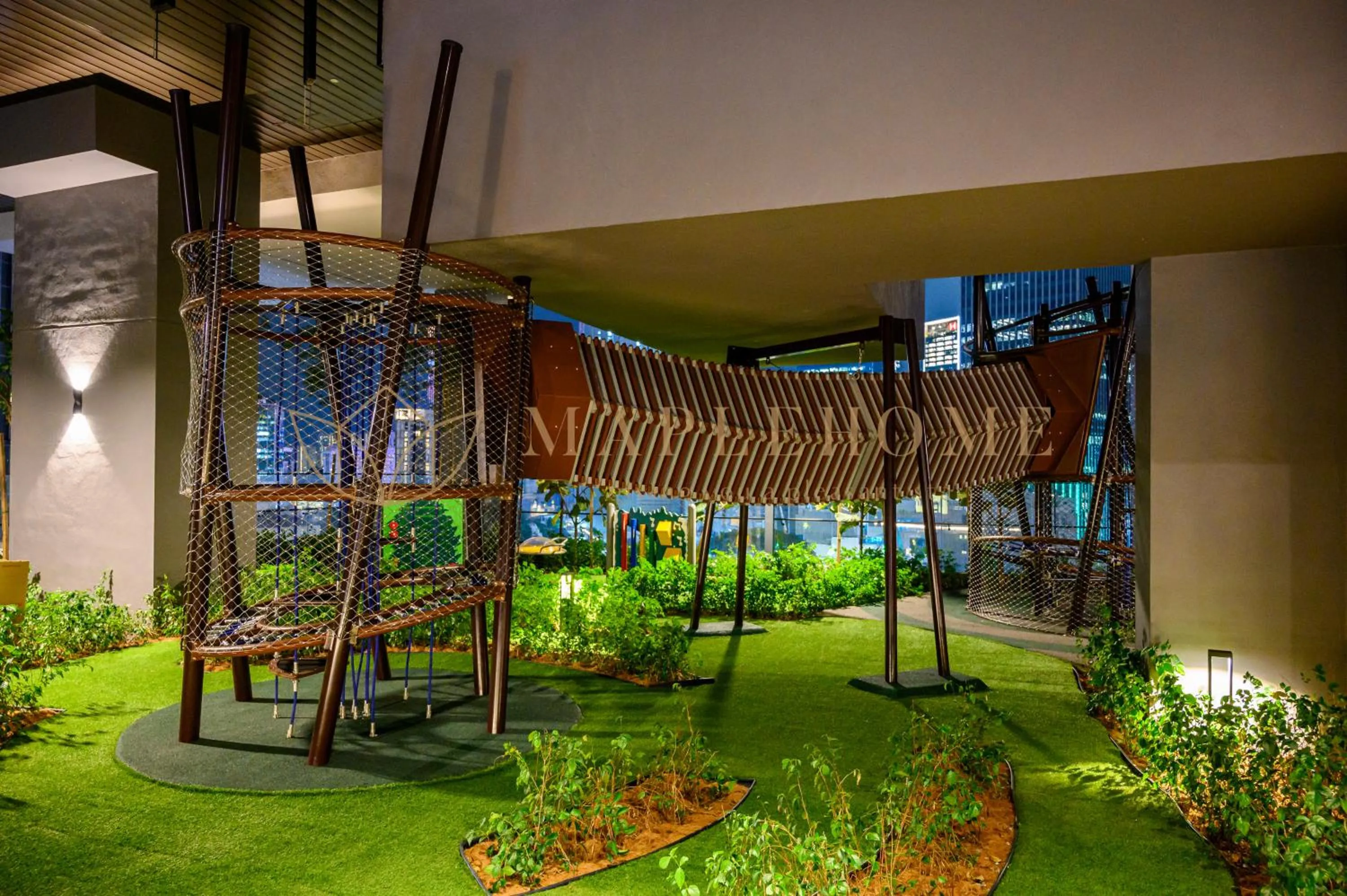 Children play ground in Axon Premier Suites Kuala Lumpur
