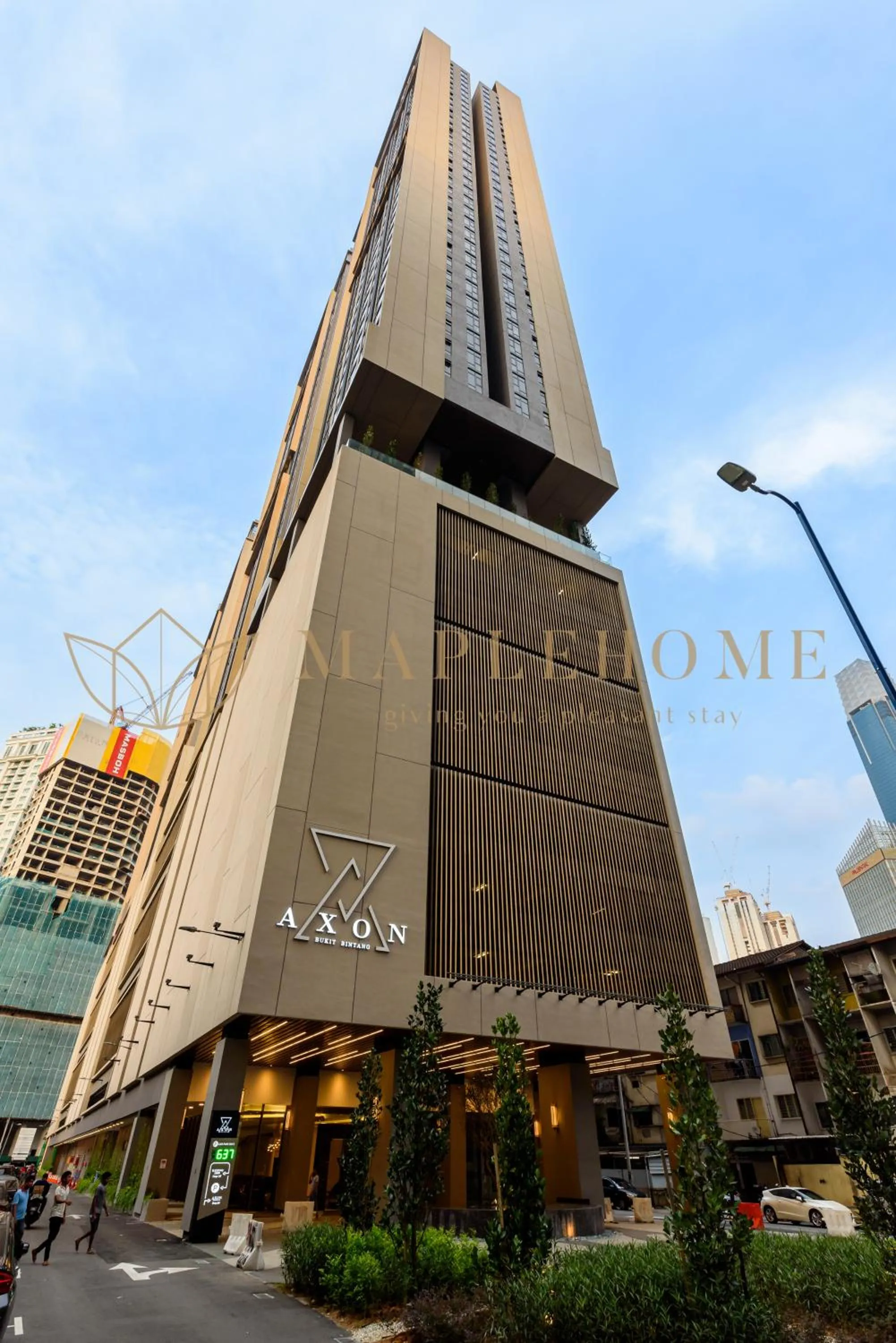 Property building in Axon Premier Suites Kuala Lumpur