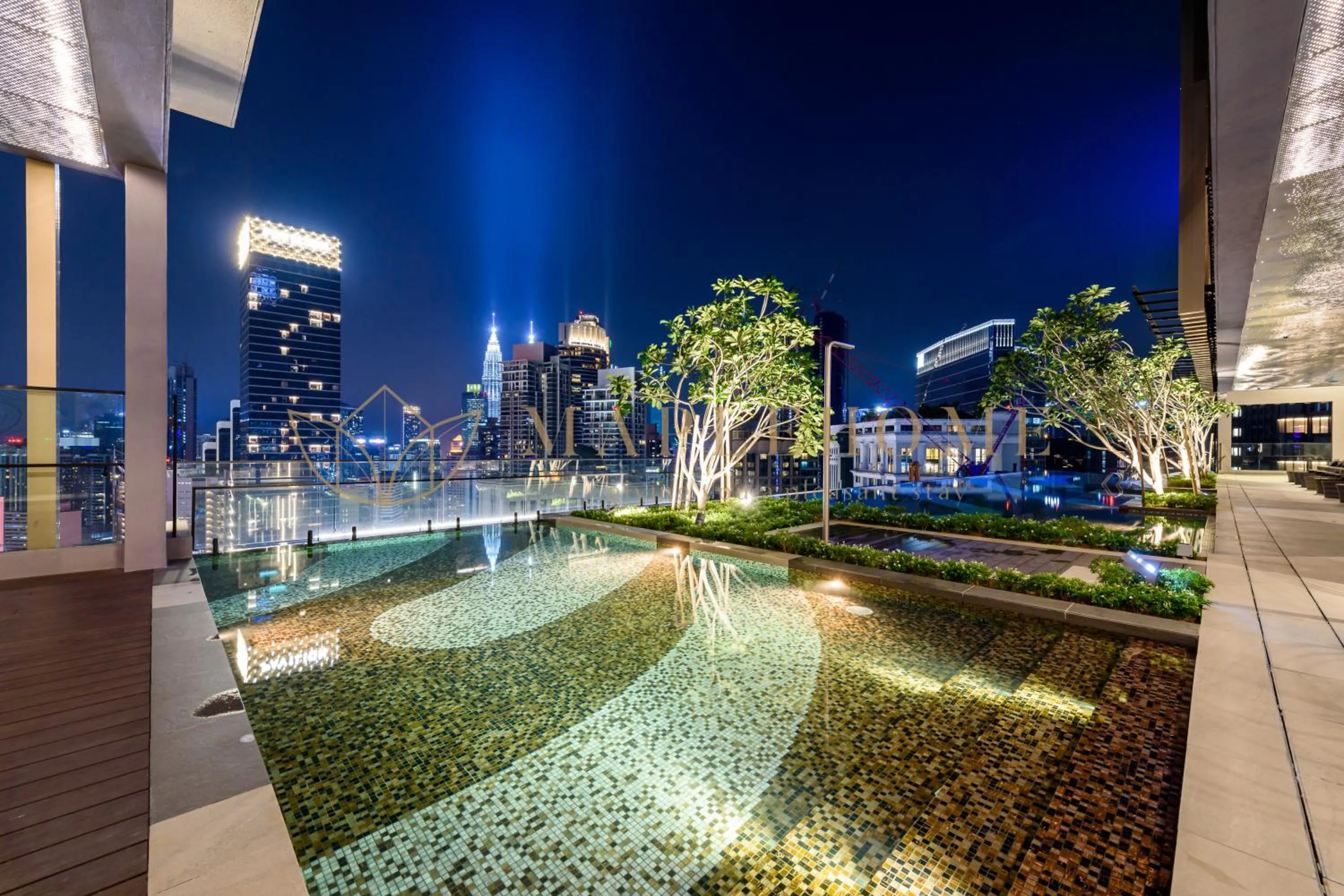 Swimming pool in Axon Premier Suites Kuala Lumpur
