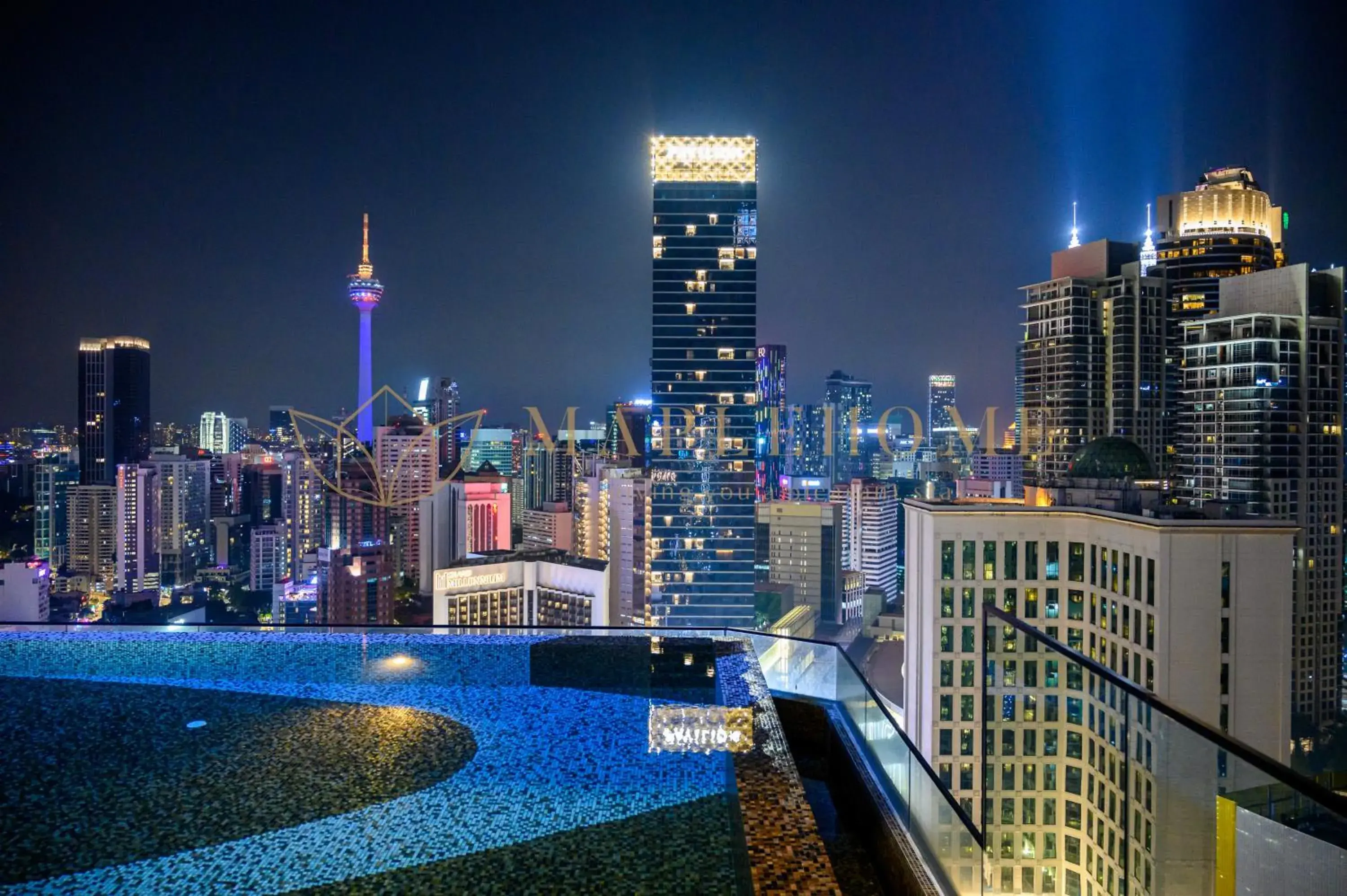 City view in Axon Premier Suites Kuala Lumpur City view in Axon Premier Suites Kuala Lumpur