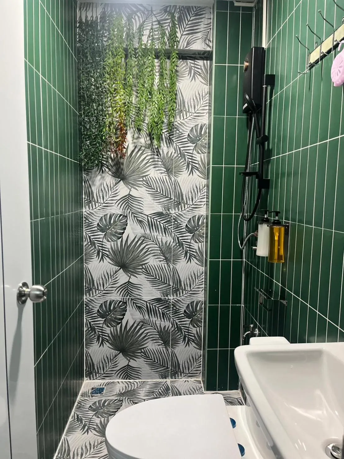 Bathroom in DonMueang station hotel