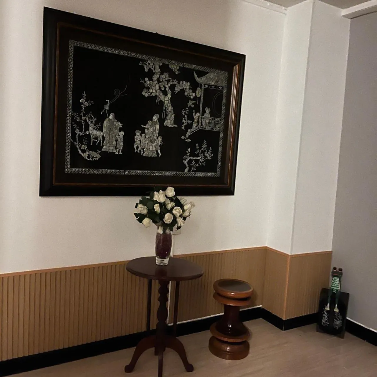 Inner courtyard view in DonMueang station hotel