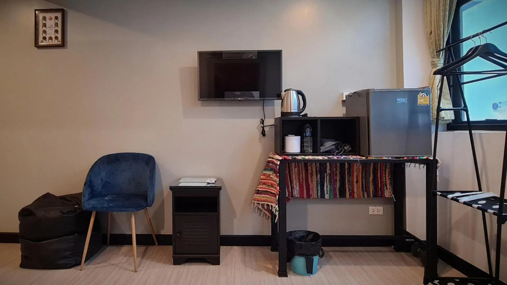 Seating area in DonMueang station hotel