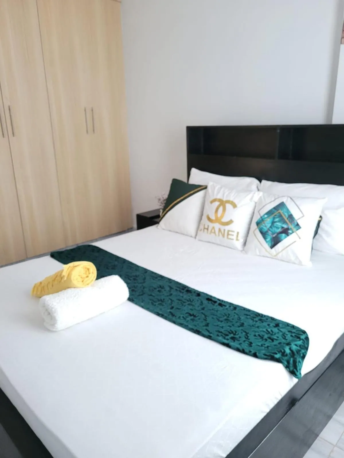Bed in Lux Suites Supaboma Apartments Embakasi