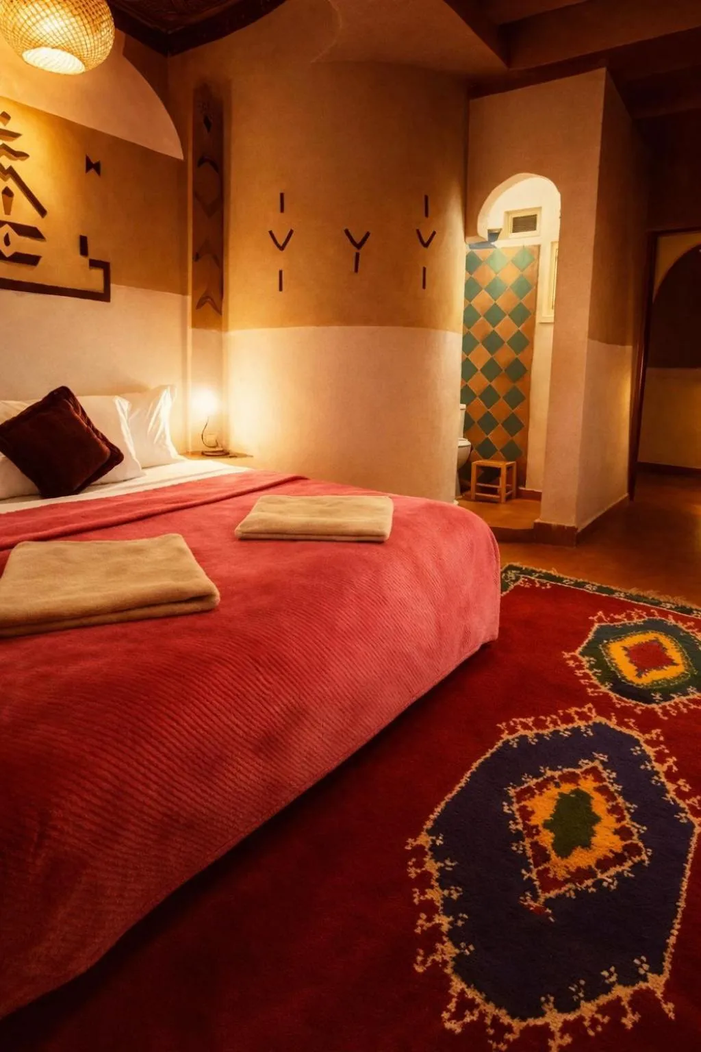 Bed in Auberge La Fibule Du Dades