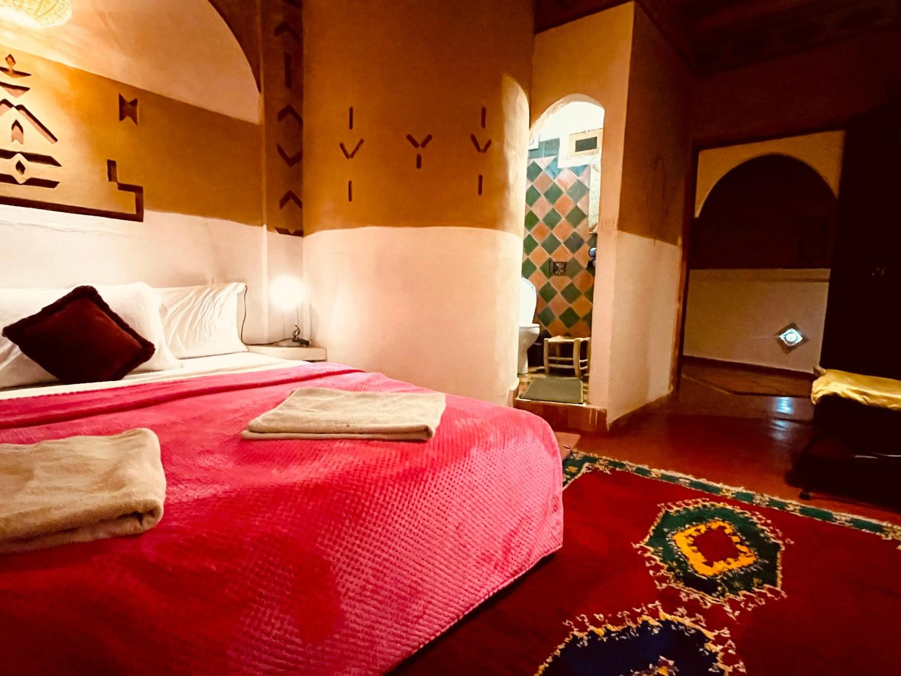 Bed in Auberge La Fibule Du Dades