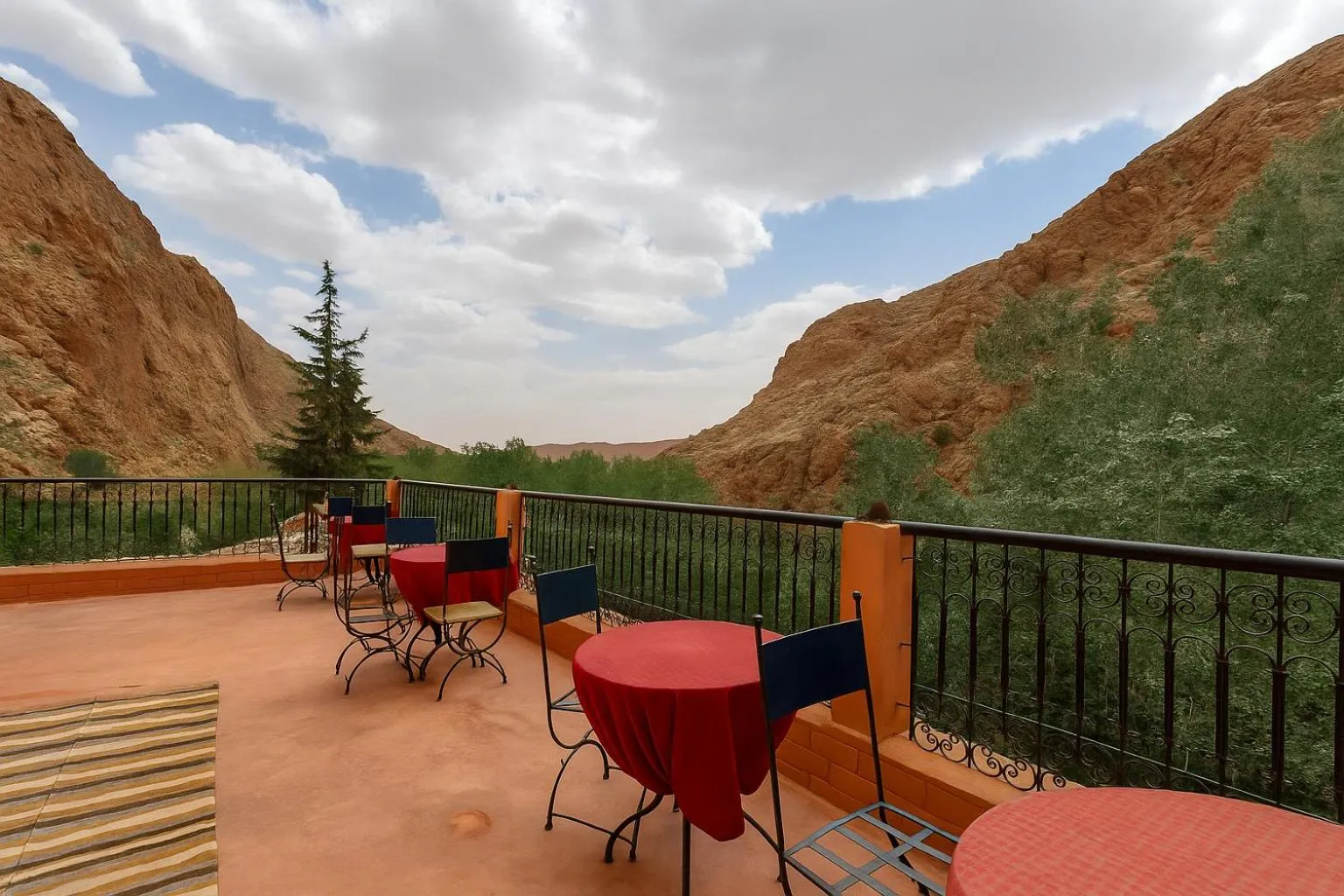 Patio in Auberge La Fibule Du Dades