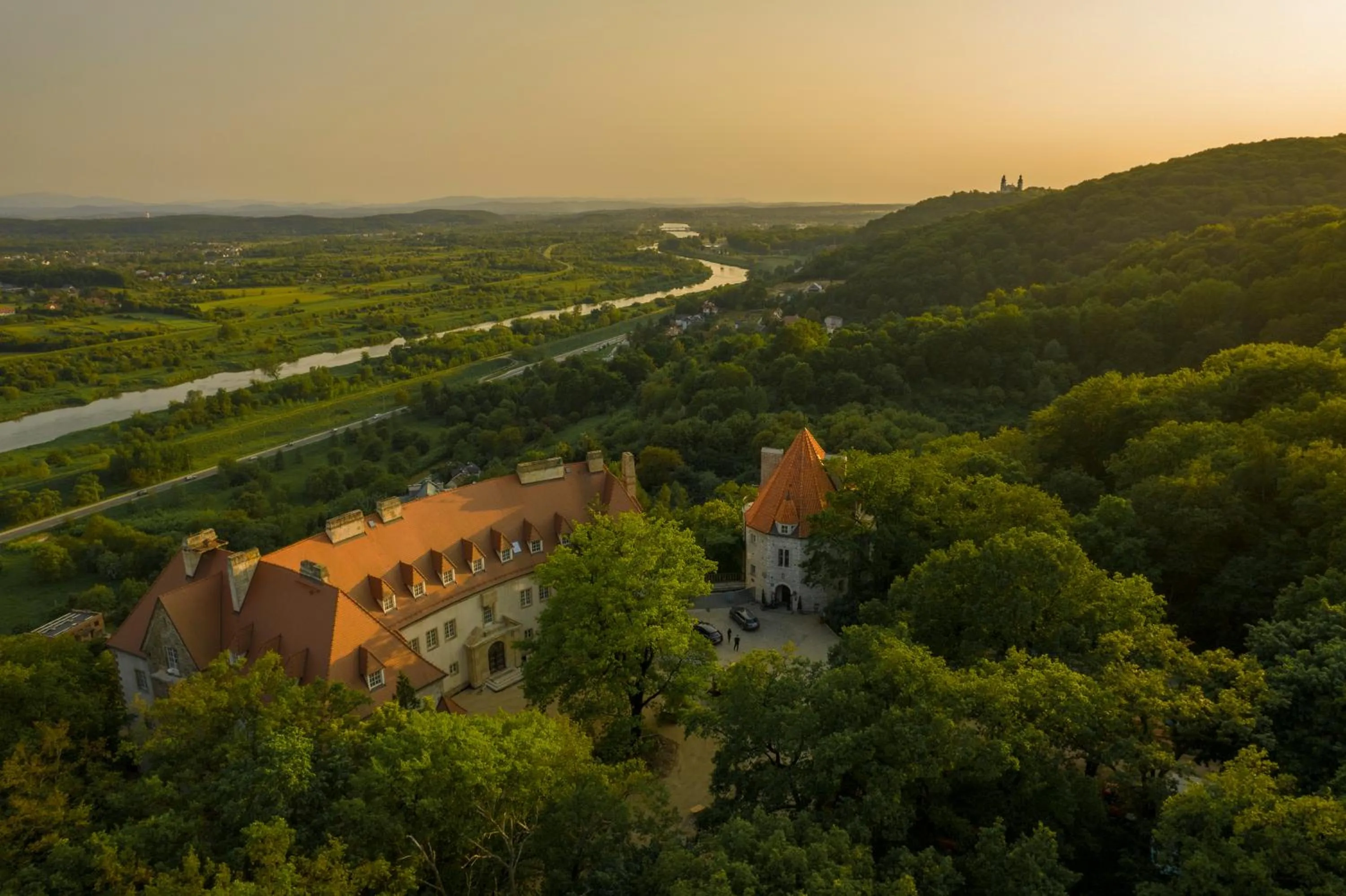 Bird's eye view in Zinar Castle