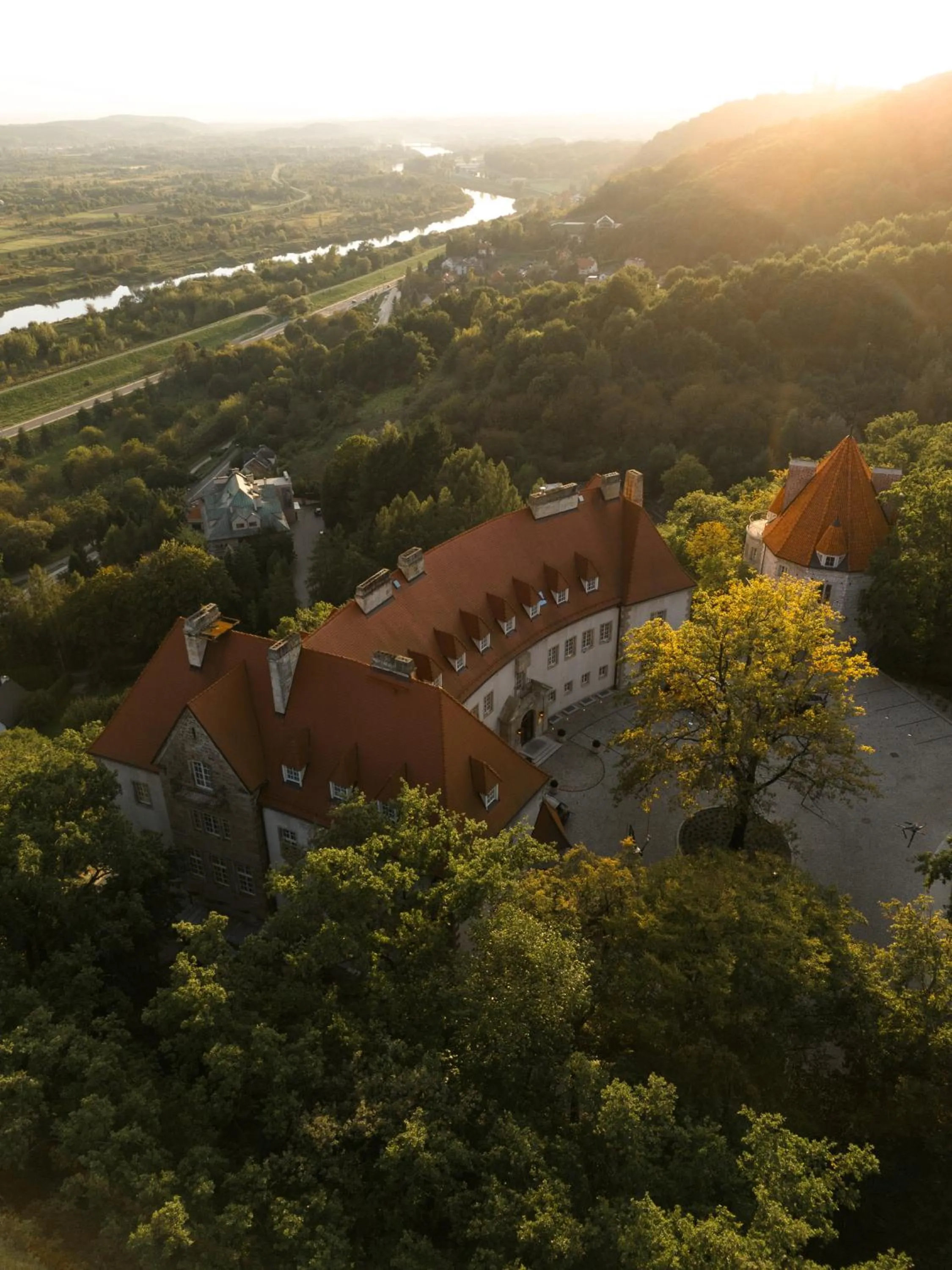 Bird's eye view in Zinar Castle